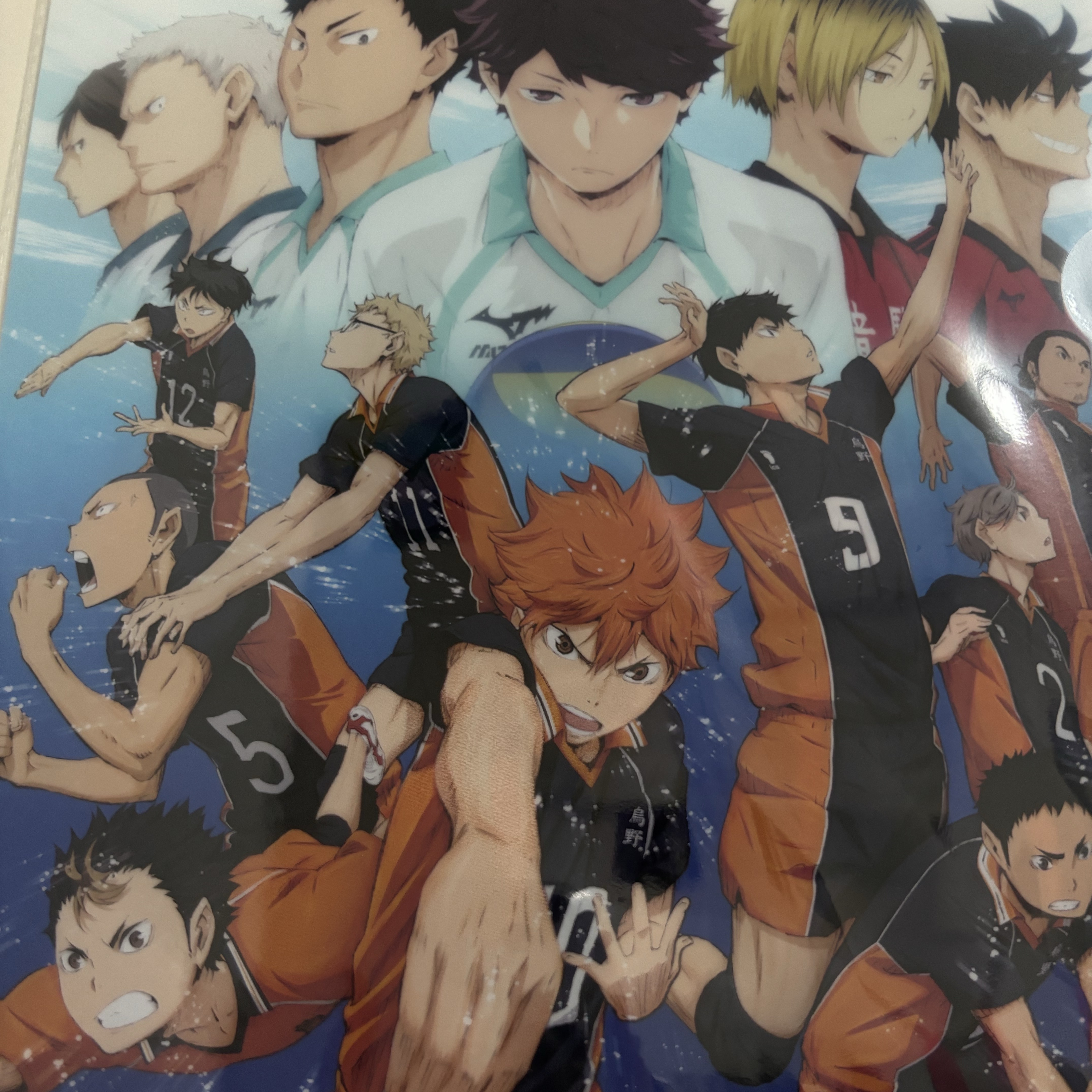 EERST x HAIKYU!! Poster L File Season 1 착용 스타일