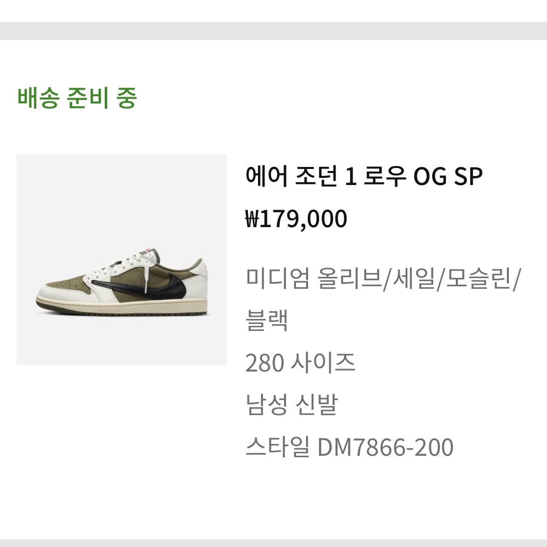 Jordan 1 x Travis Scott Retro Low OG SP Reverse Olive 착용 스타일