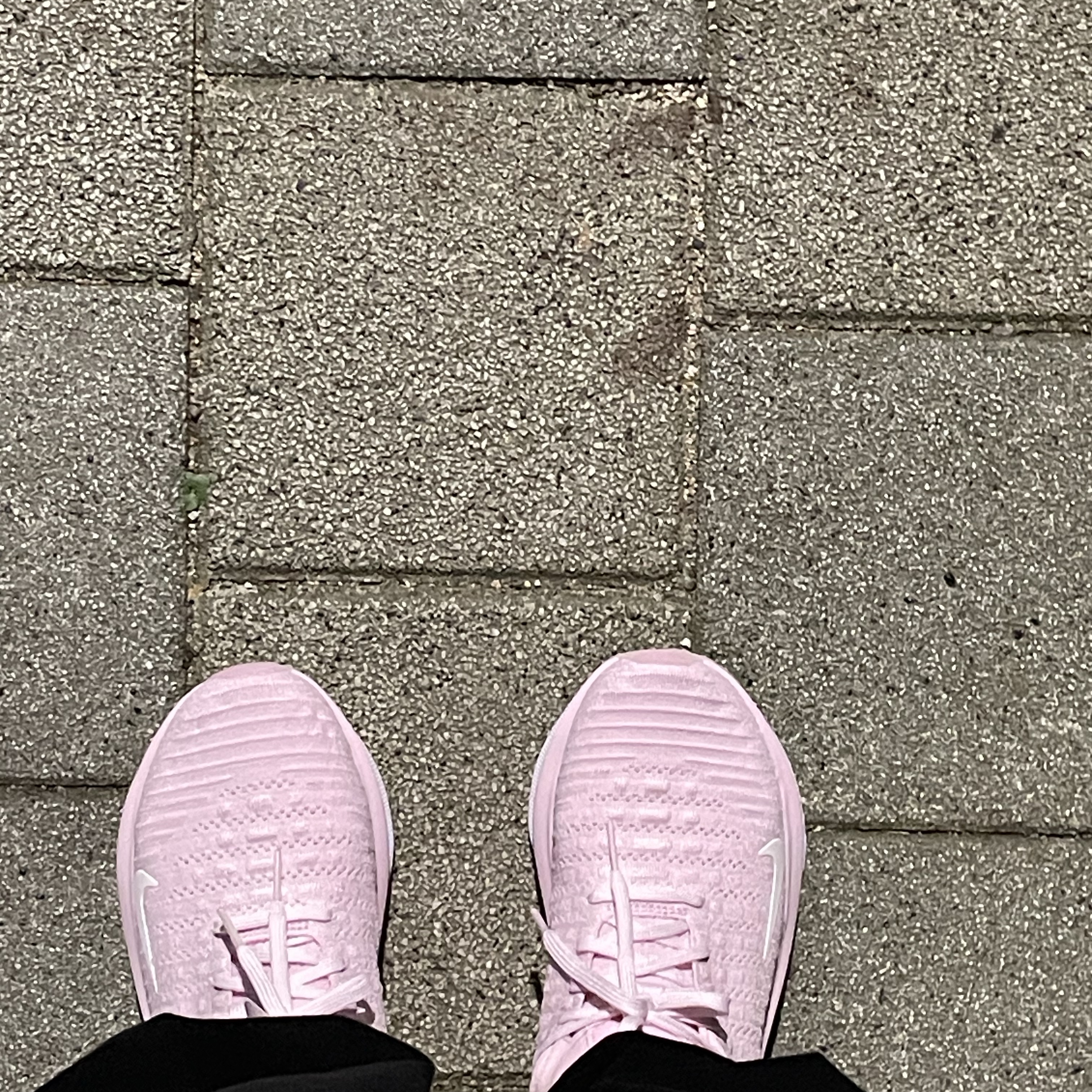 (W) Nike ReactX Infinity Run 4 Pink Foam White 착용 스타일
