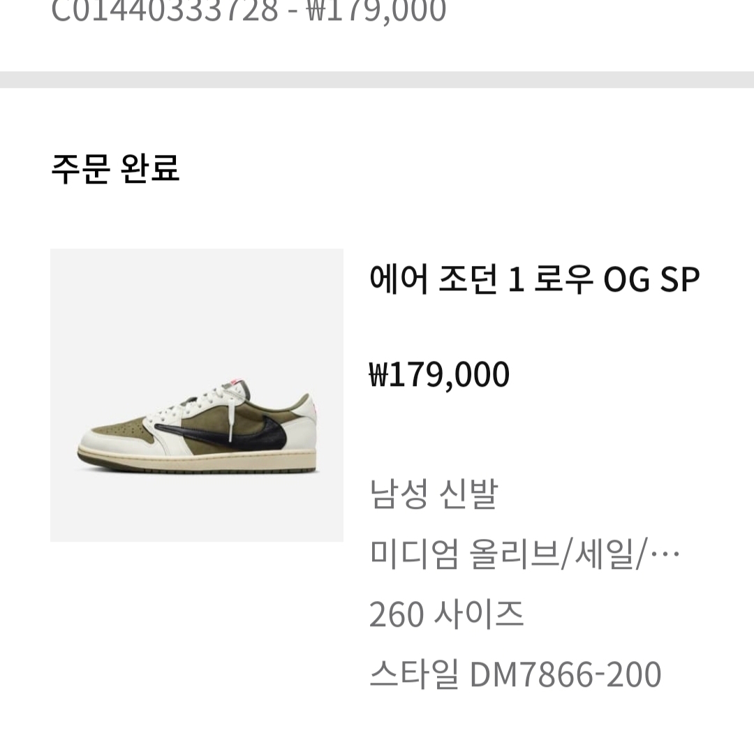 Jordan 1 x Travis Scott Retro Low OG SP Reverse Olive 착용 스타일