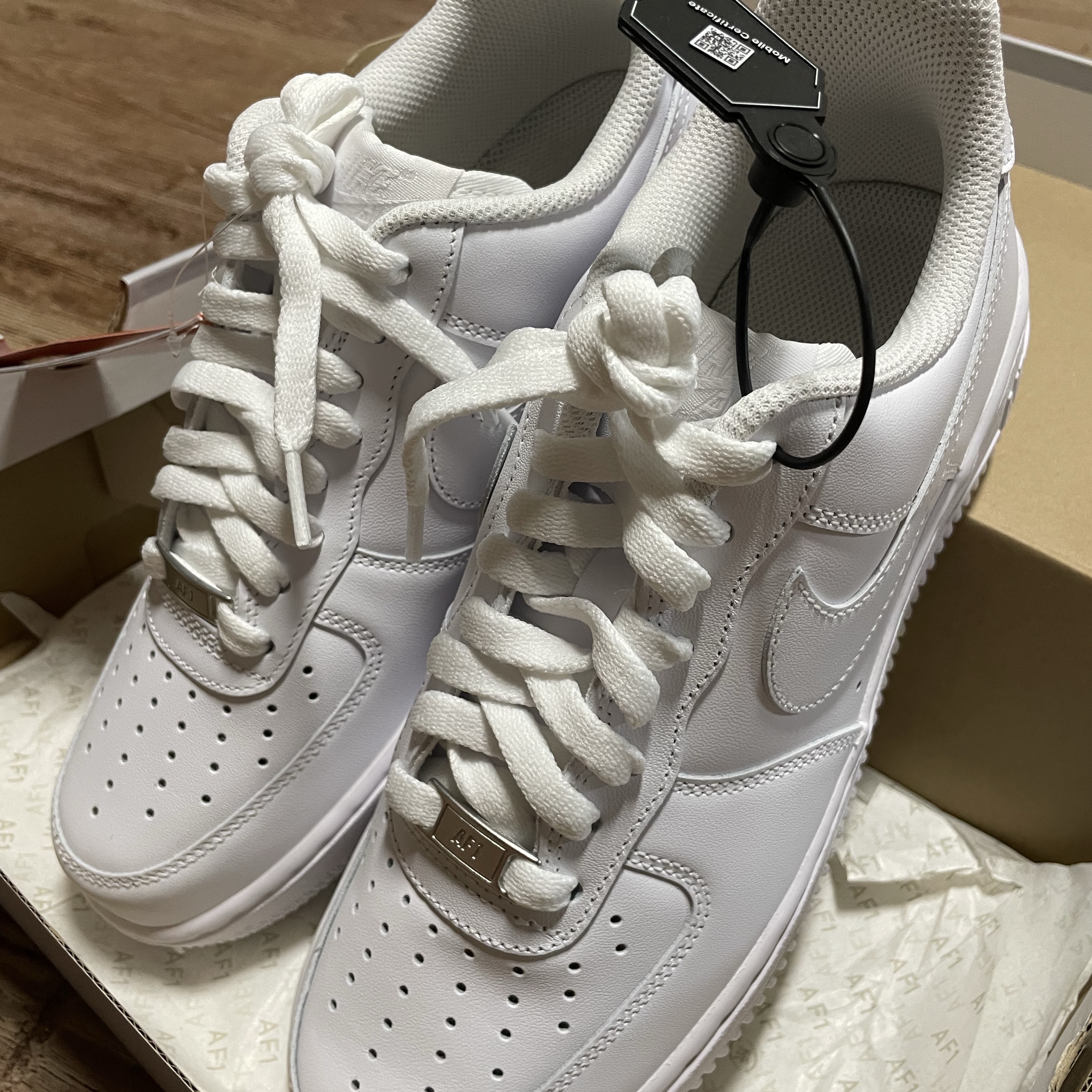 Nike Air Force 1 '07 Low White 착용 스타일