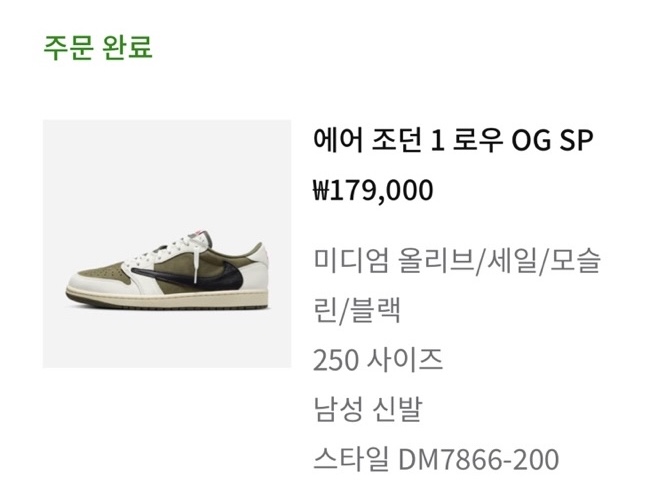 Jordan 1 x Travis Scott Retro Low OG SP Reverse Olive 착용 스타일