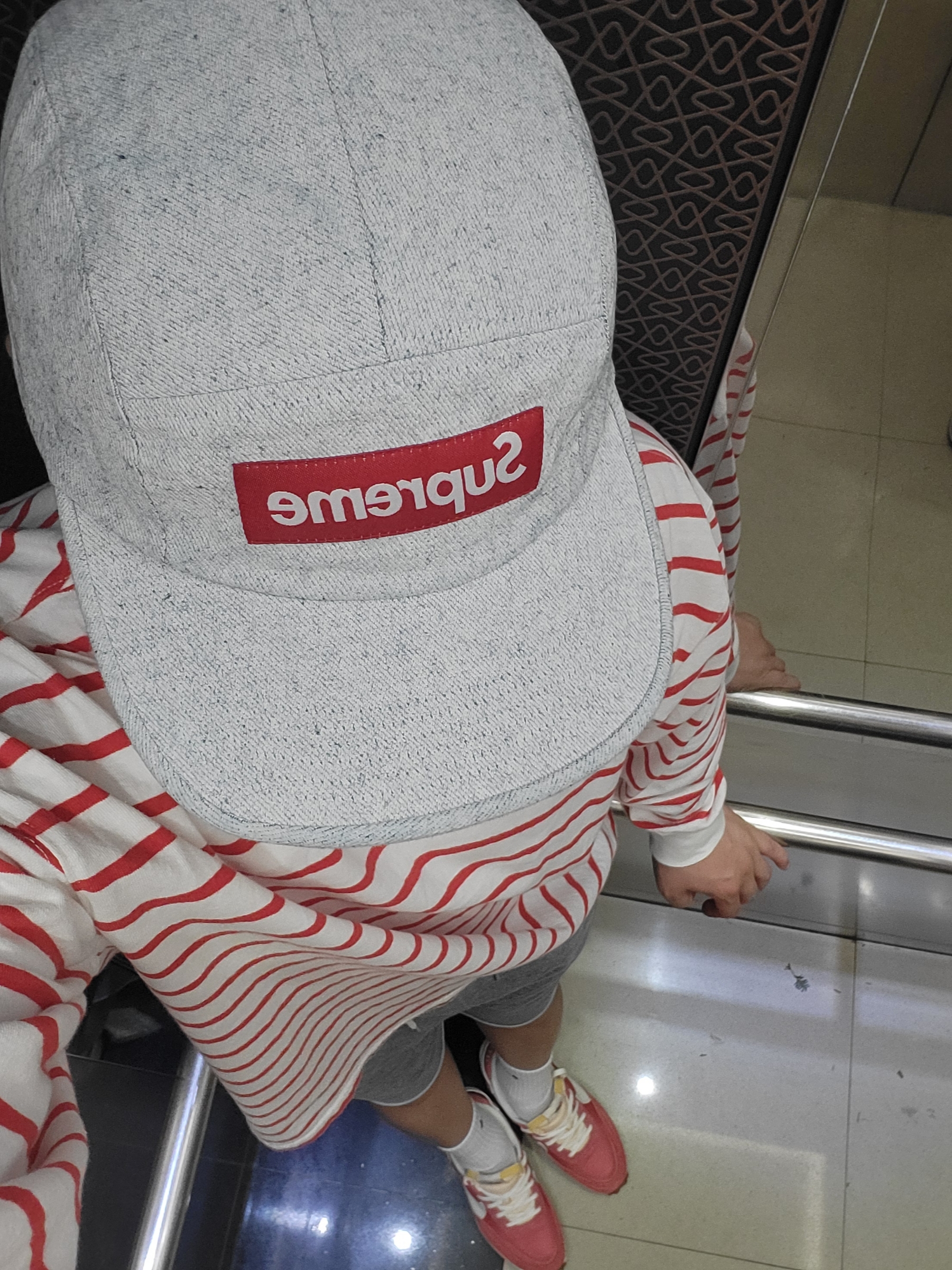 (W) Nike Waffle Debut Vintage Adobe Coconut Milk, Supreme Coated Denim Camp Cap White - 24SS 착용 스타일