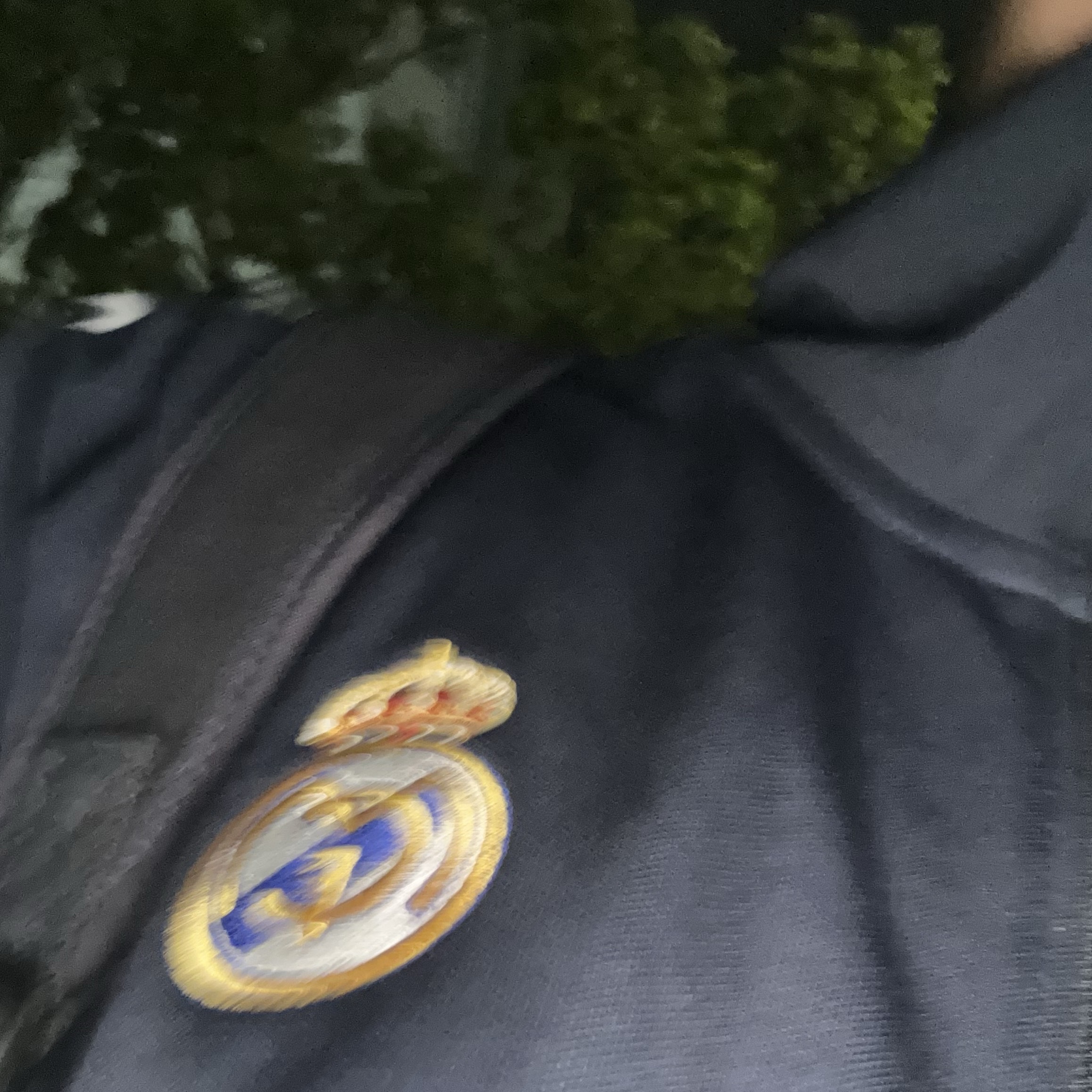 Adidas Real Madrid Track Jacket Legend Ink - US Sizing 착용 스타일