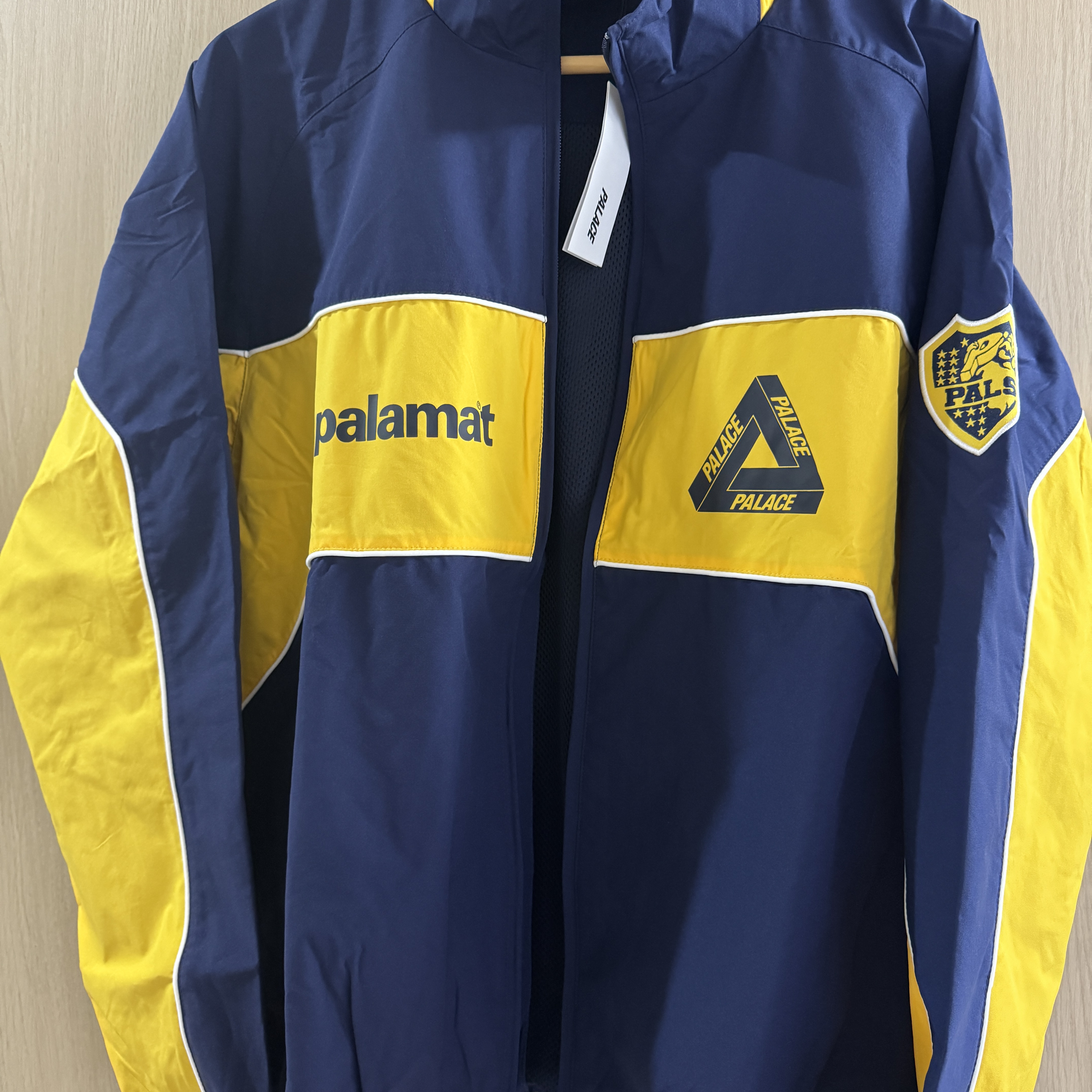 Palace Palamat Shell Jacket Navy - 24FW 착용 스타일 - 2