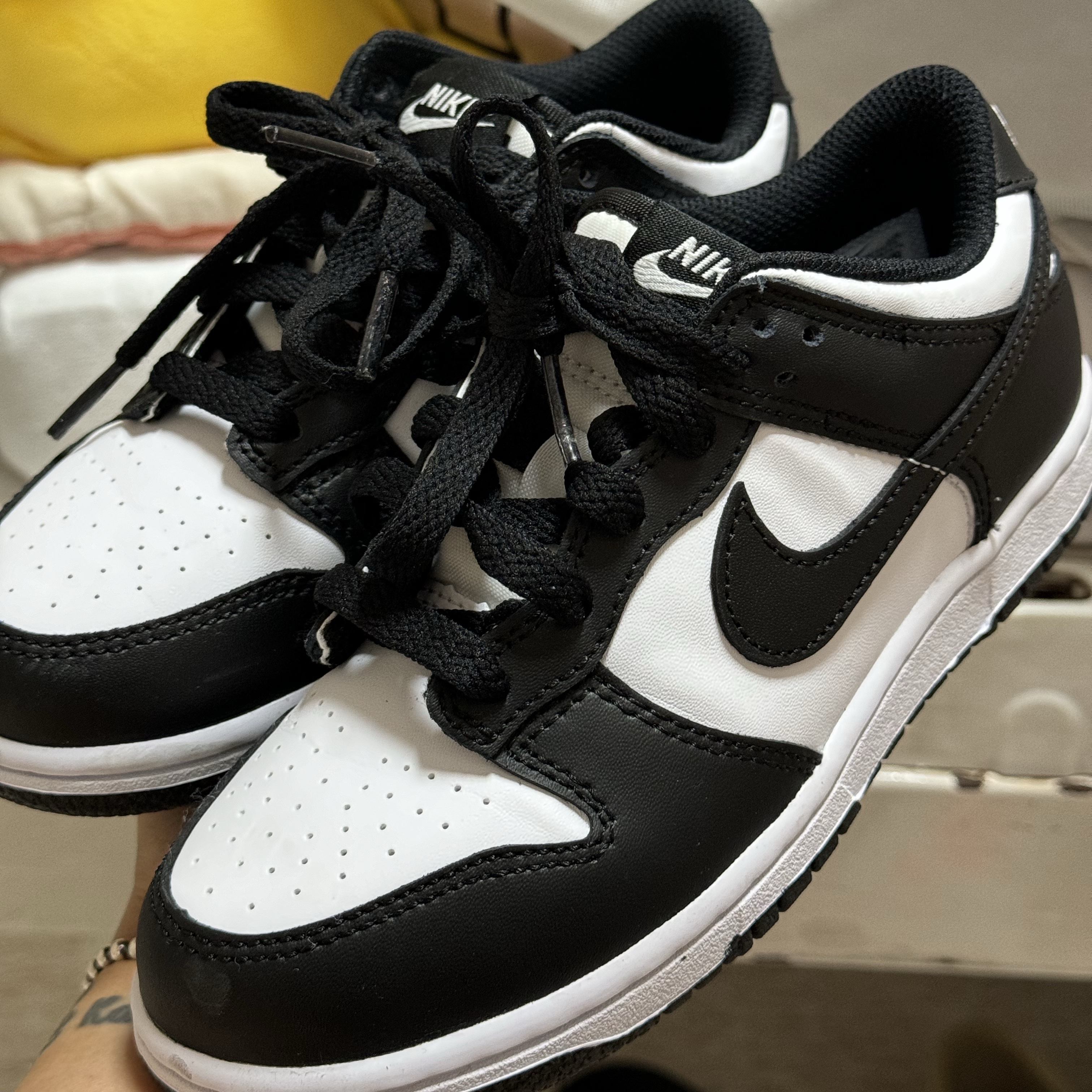 (PS) Nike Dunk Low Black 착용 스타일