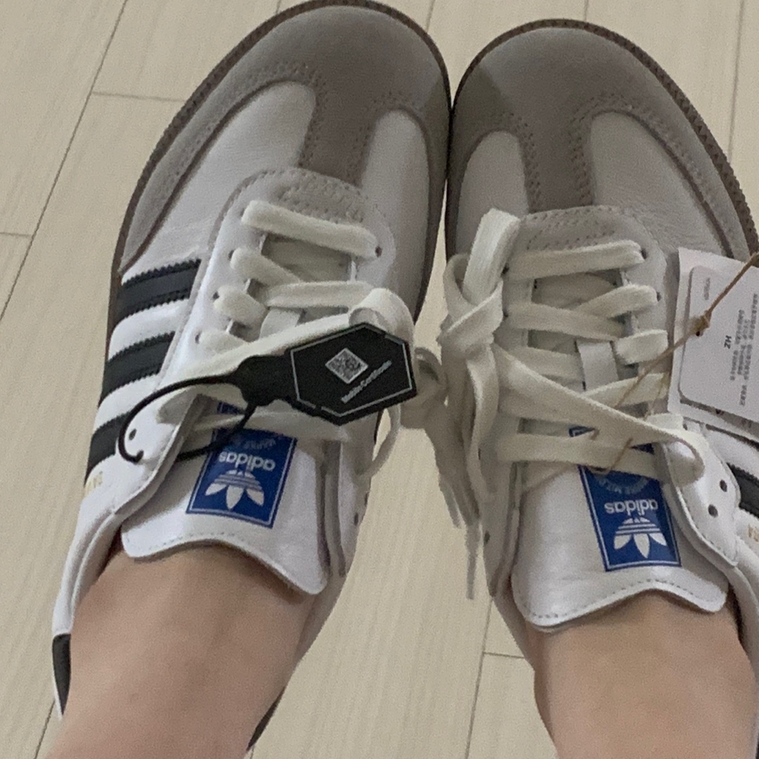 Adidas Samba OG Cloud White 착용 스타일
