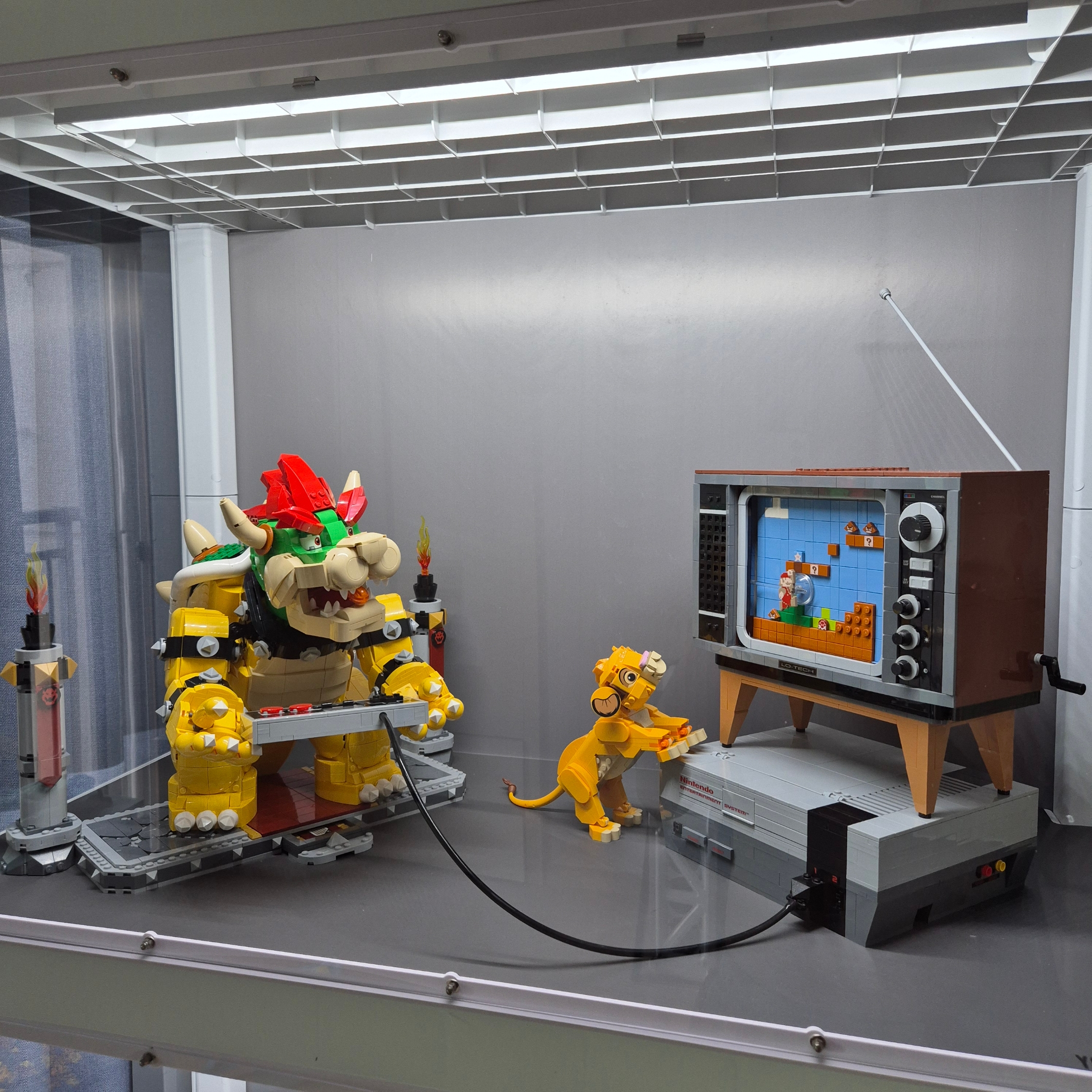 Lego The Mighty Bowser, Lego Nintendo Entertainment System 착용 스타일