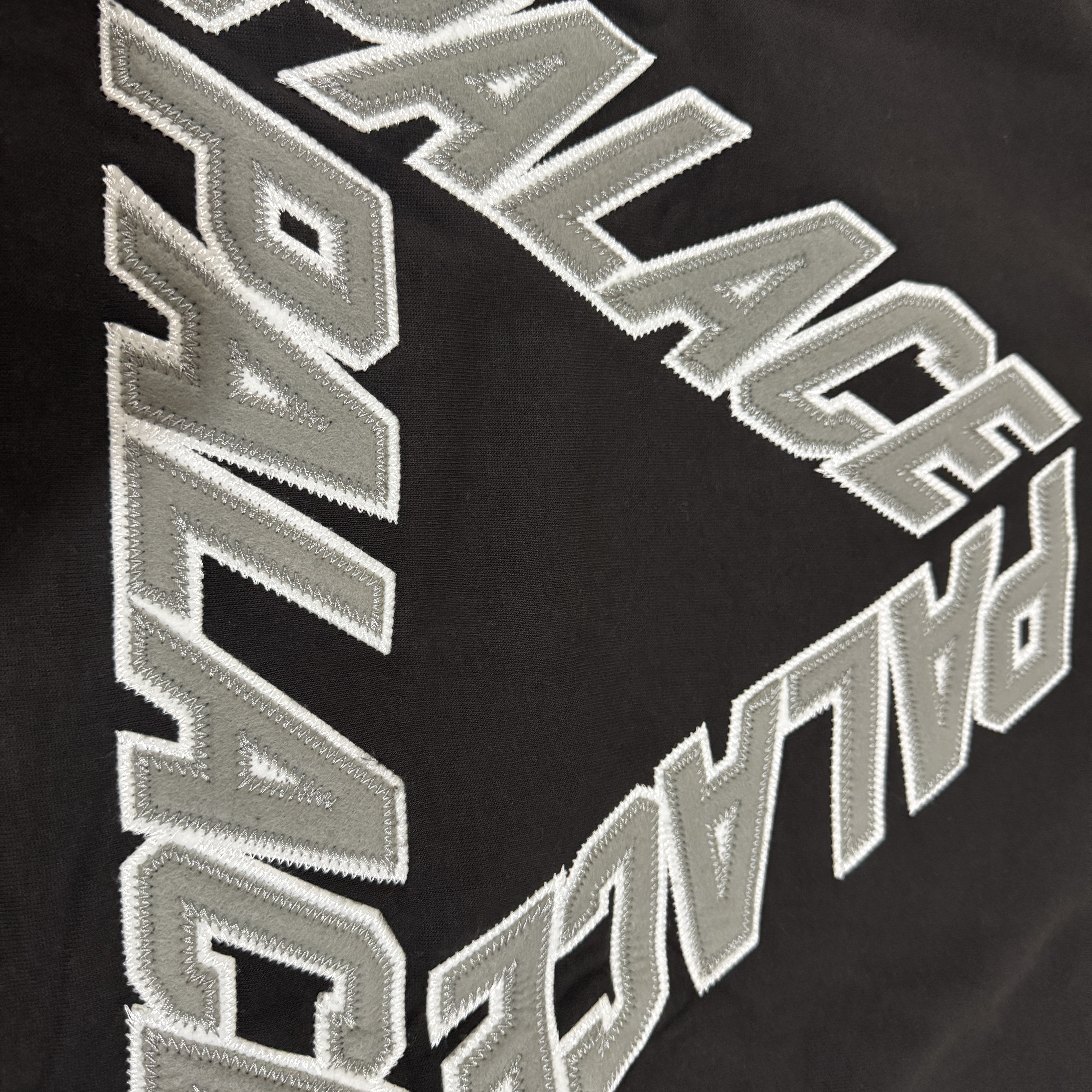 Palace Athlique P3 Hood Black - 24FW 착용 스타일 - 1