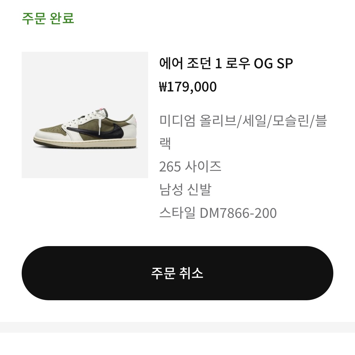 Jordan 1 x Travis Scott Retro Low OG SP Reverse Olive 착용 스타일