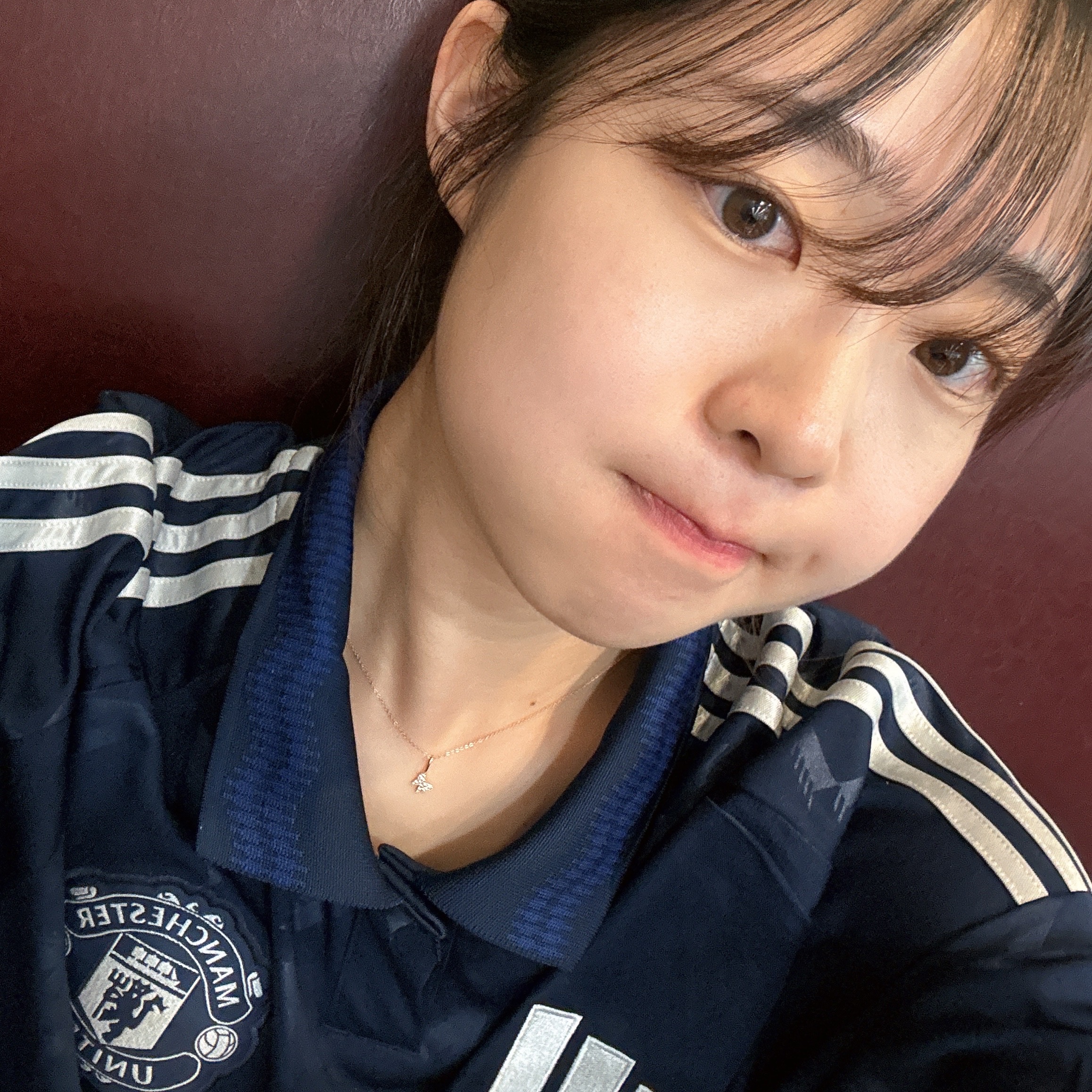 Adidas Manchester United 2024/25 Away Jersey Night Indigo - KR Sizing (Non Marking Ver.) 착용 스타일 - 2