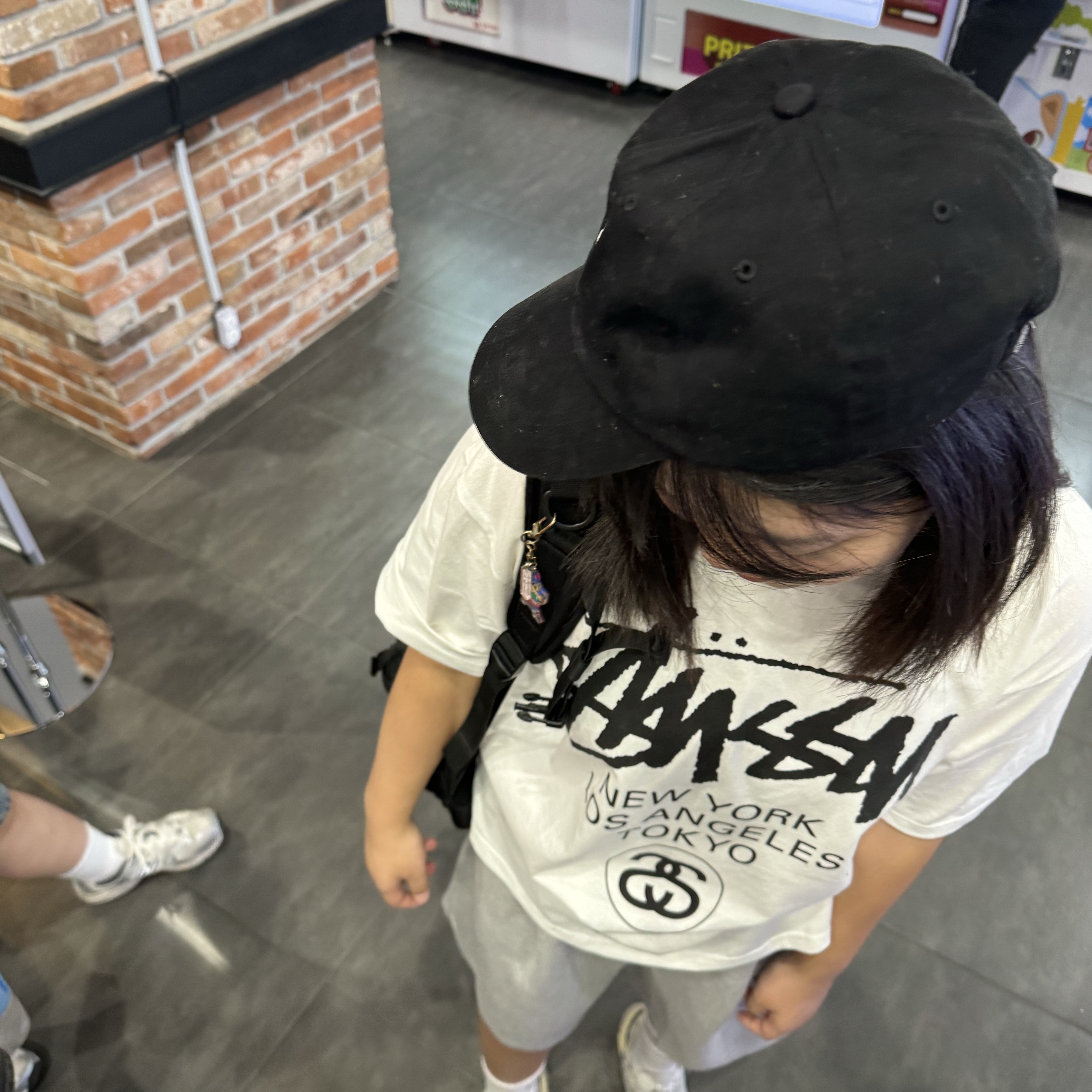Stussy World Tour T-Shirt White 착용 스타일