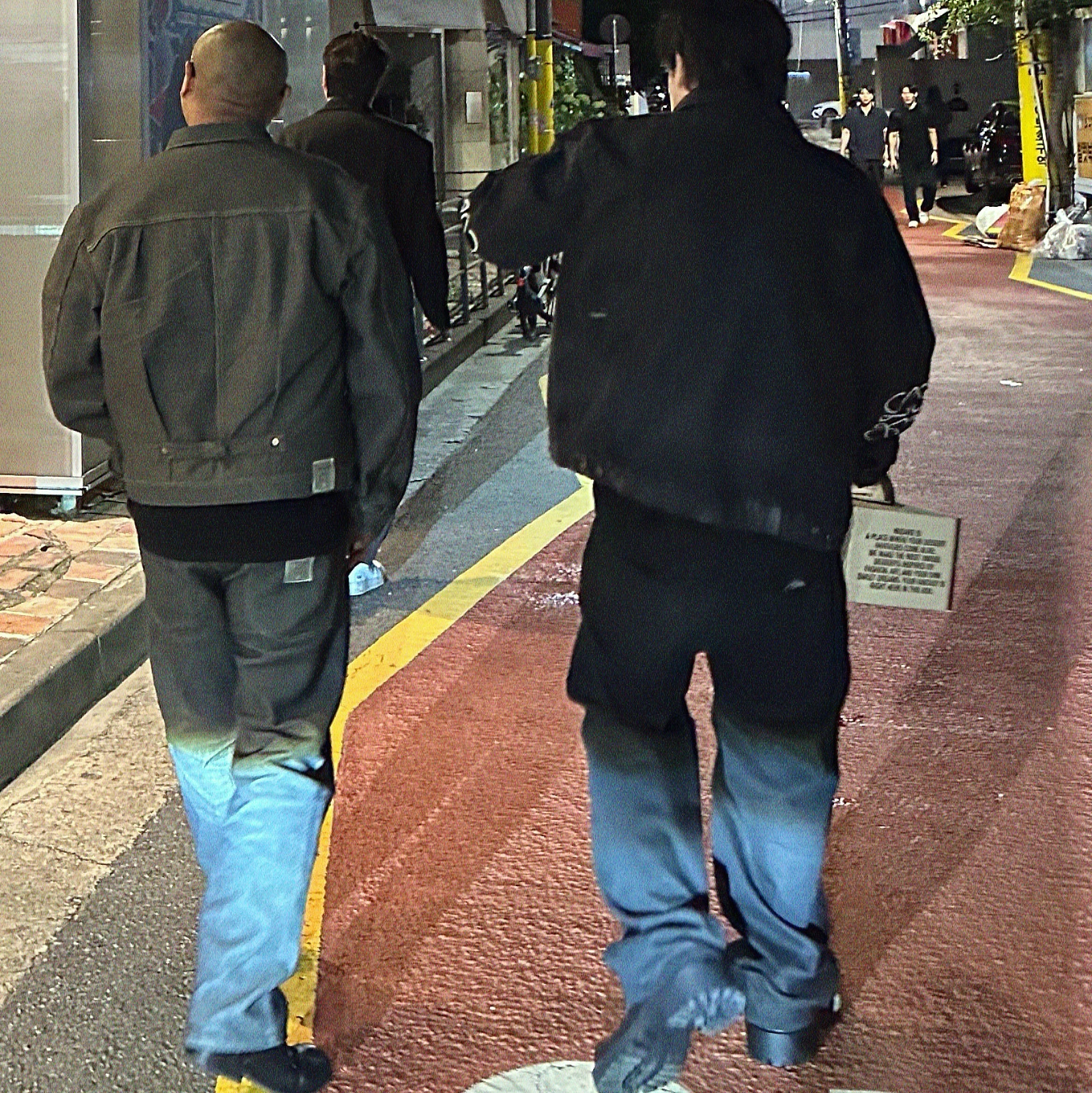 Kapital Century Denim 1st Jacket N7S Charcoal Indigo 착용 스타일 - 2