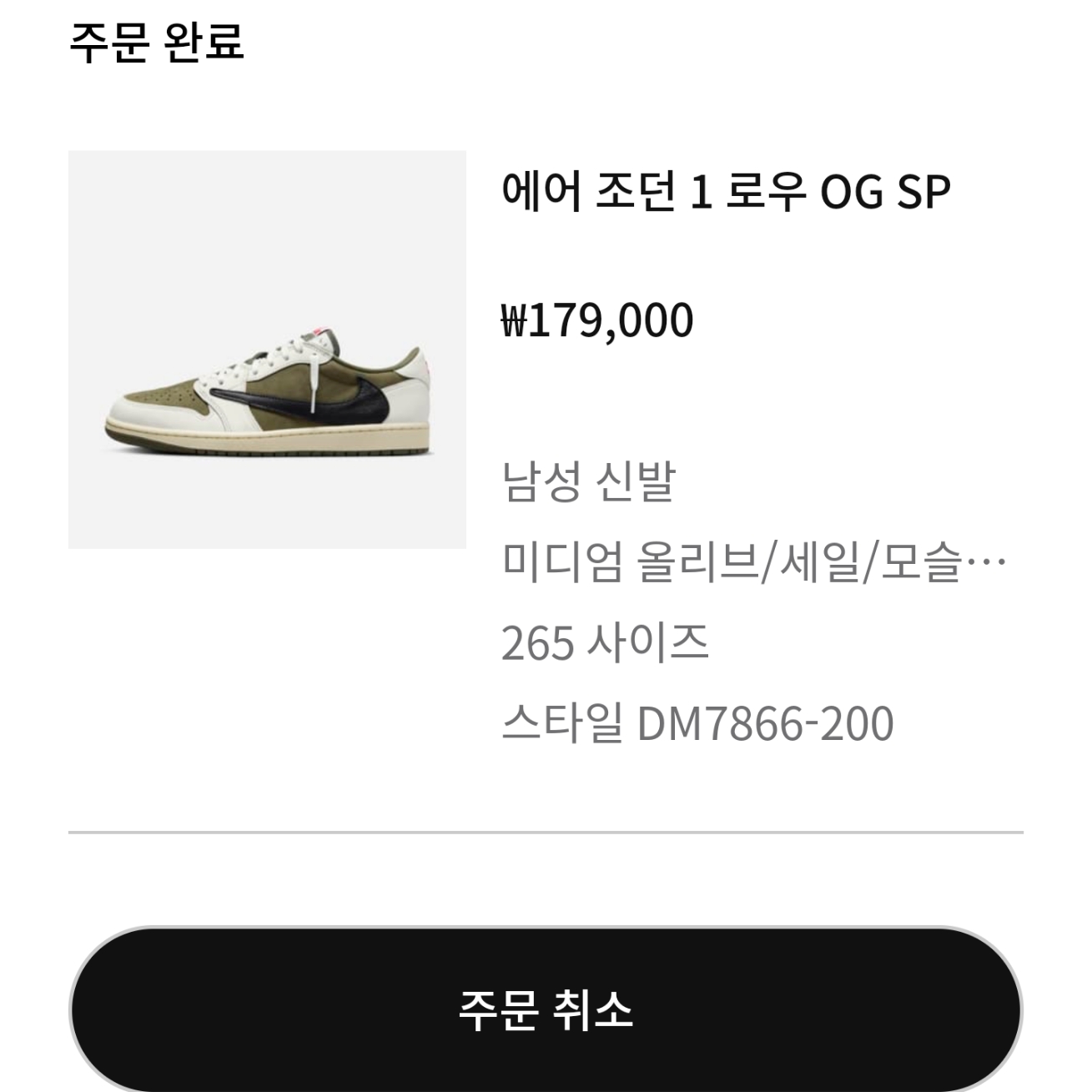 Jordan 1 x Travis Scott Retro Low OG SP Reverse Olive 착용 스타일