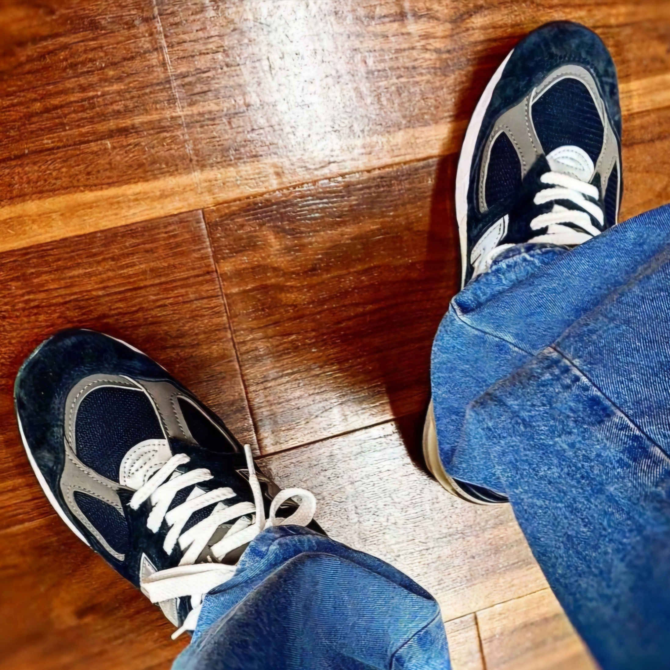 New Balance 990v2 Made in USA Navy 착용 스타일