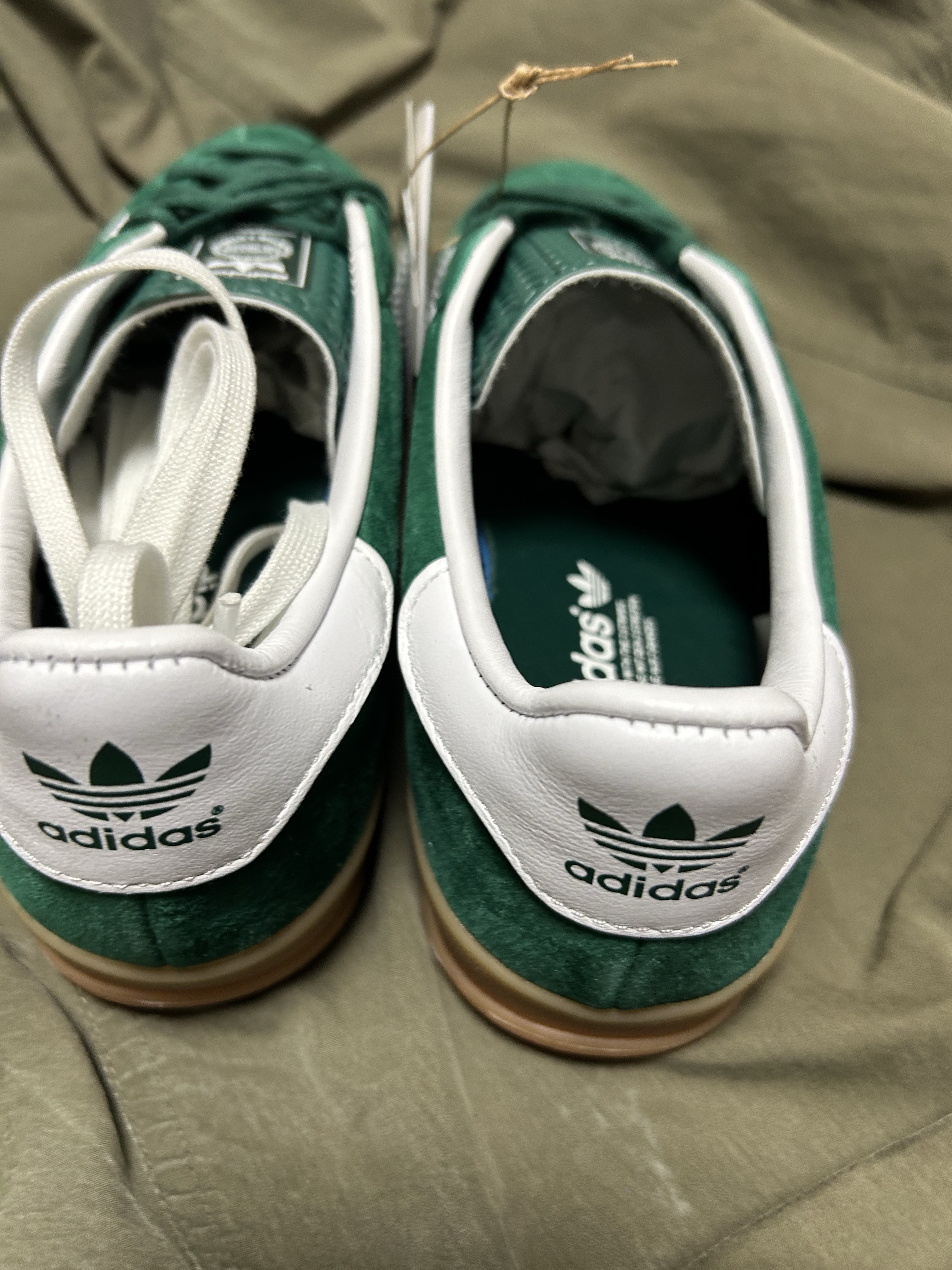 Adidas Gazelle Indoor Collegiate Green 착용 스타일