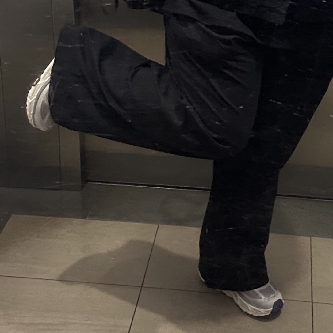 Hoka Mafate Speed 2 Oat Milk Vaporous 착용 스타일