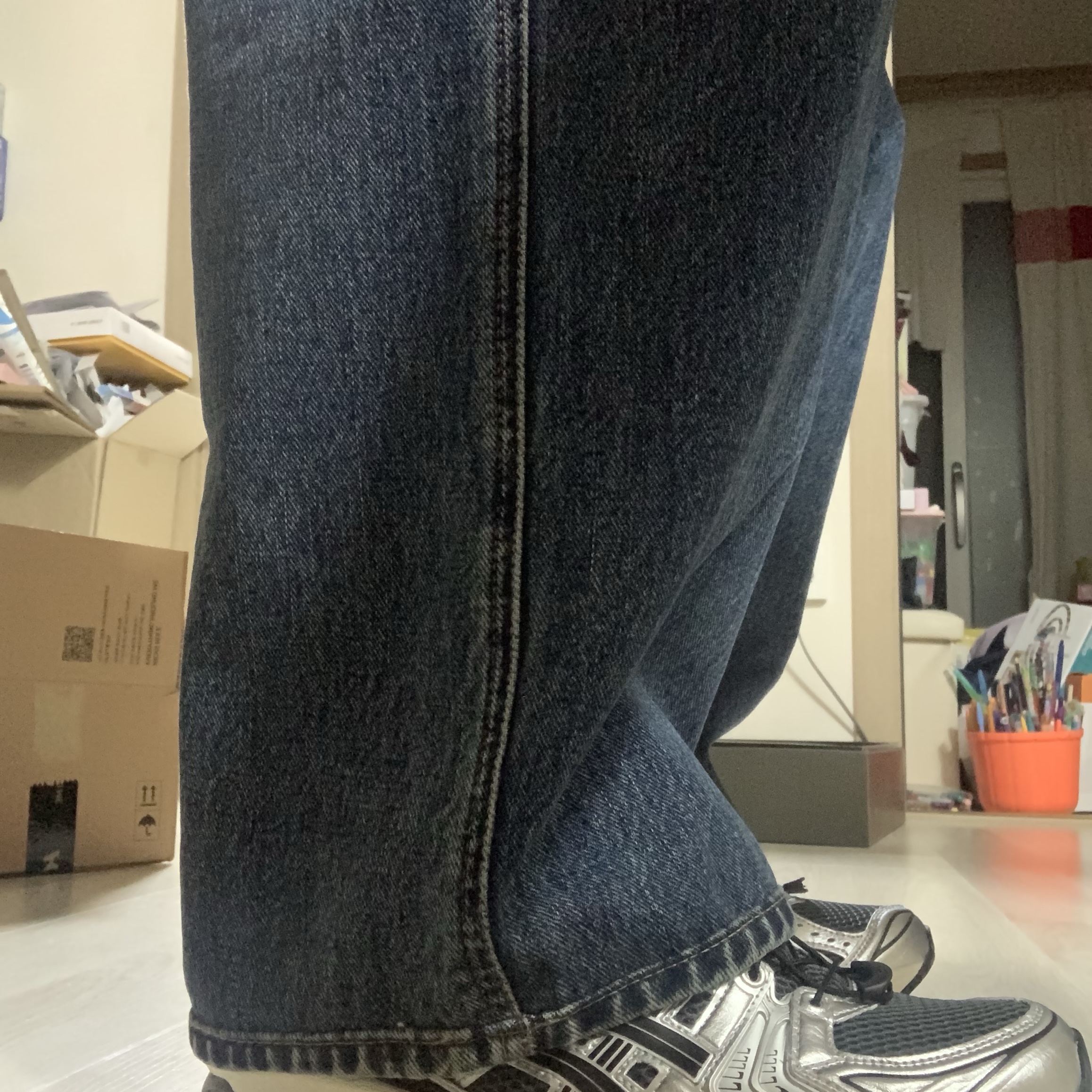 Asics Unlimited Gel-Kayano 14 Carrier Grey Black 착용 스타일