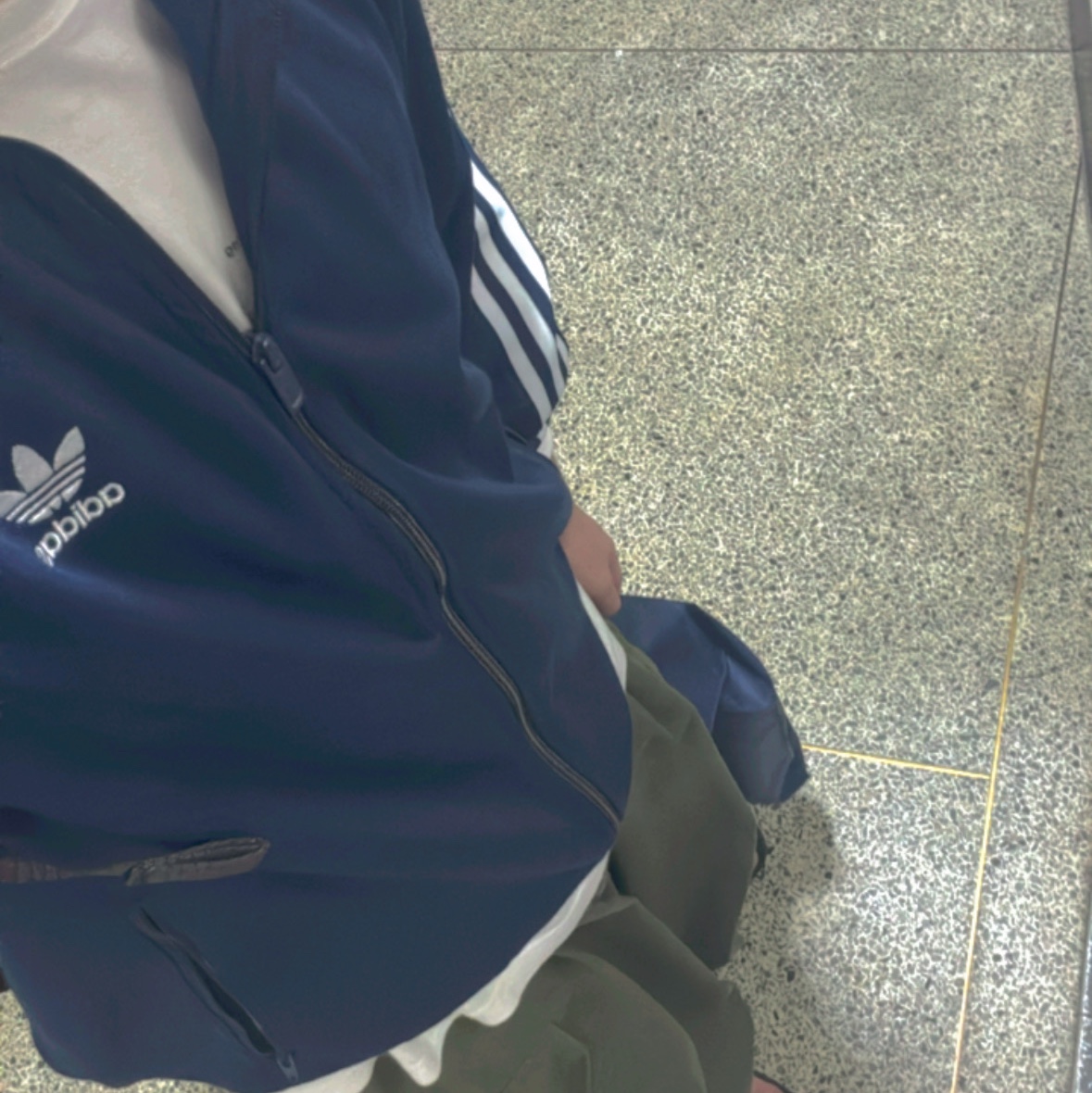 Adidas Adicolor Classic Beckenbauer Track Top Night Indigo - KR Sizing 착용 스타일
