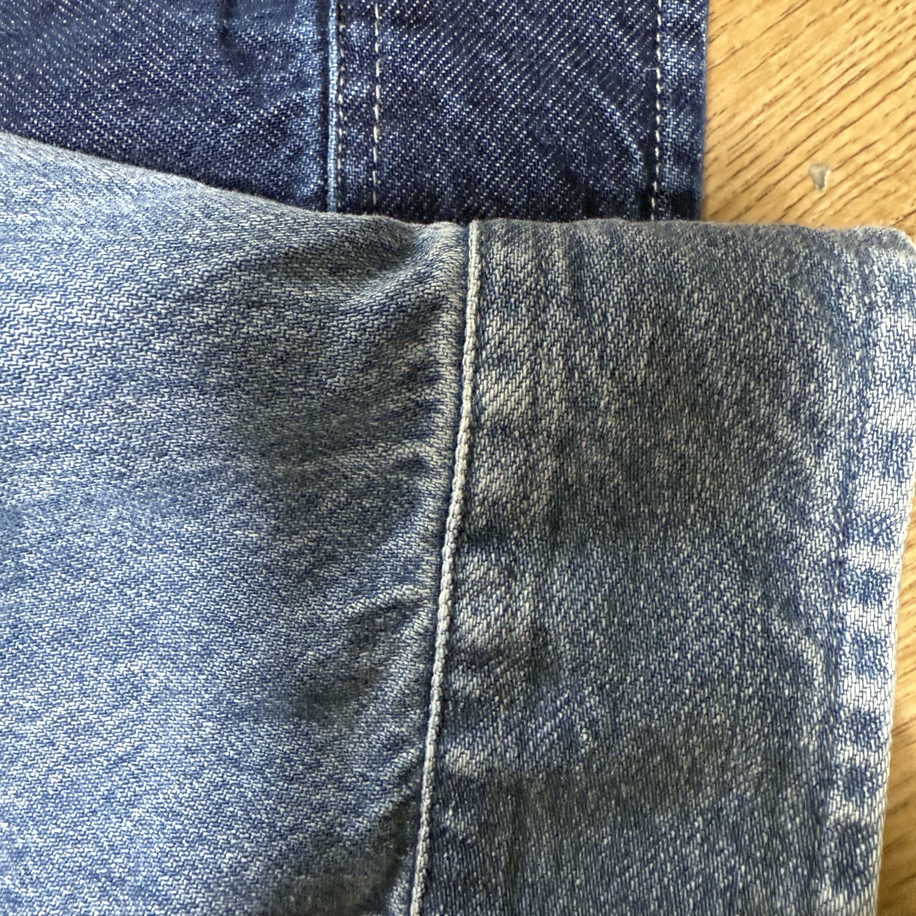 Supreme Small Box Shirt Denim - 23FW, Supreme Small Box Shirt Rinsed Denim - 24FW 착용 스타일 - 3