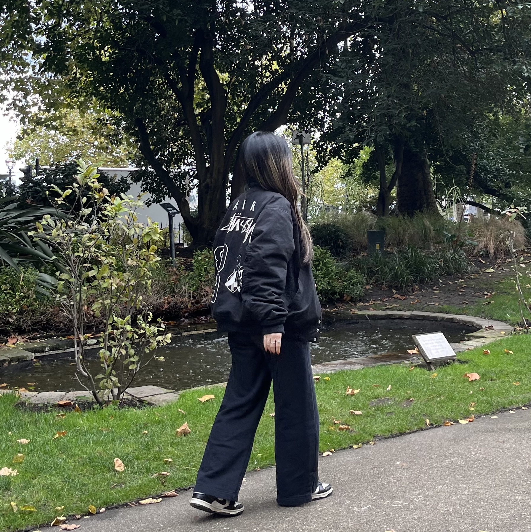 Nike x Stussy Reversible Jacket Black (FJ9153-010) 착용 스타일