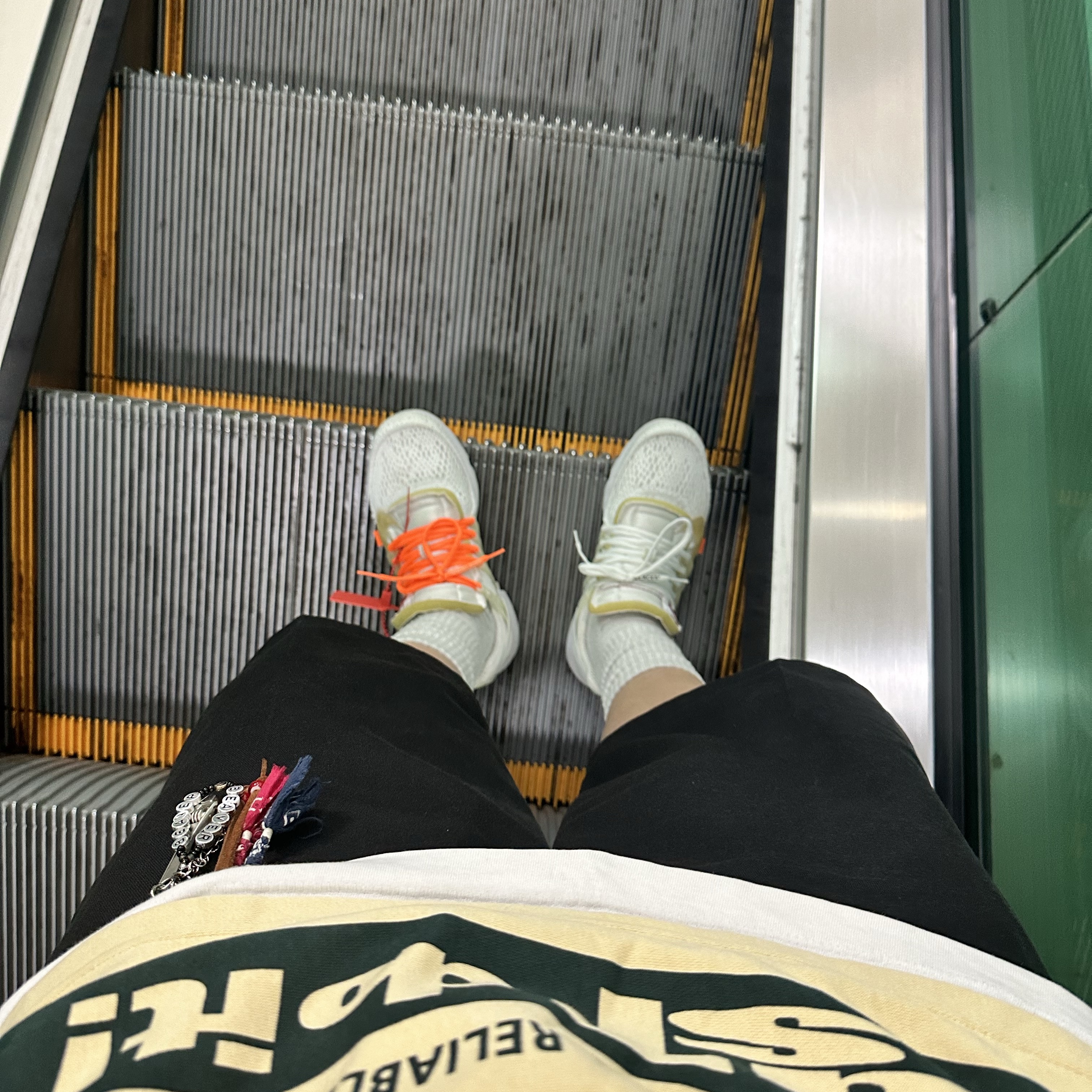 Nike x Cactus Plant Flea Market Long Sleeve Polo Natural - US/EU, Nike x Off-White Air Presto White 착용 스타일