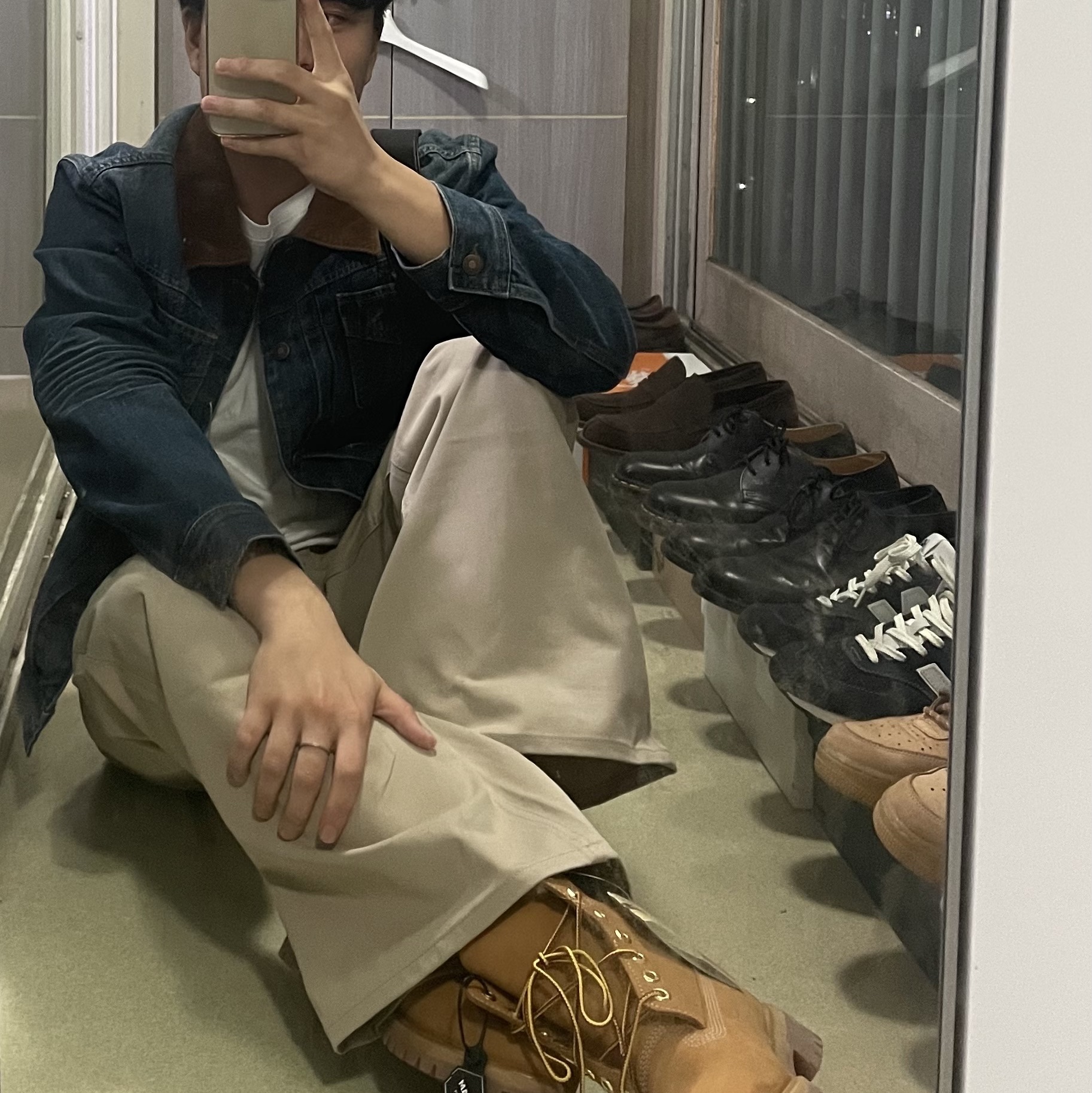 Timberland Premium 6 inch Waterproof Boot Wheat Nubuck - Wide 착용 스타일
