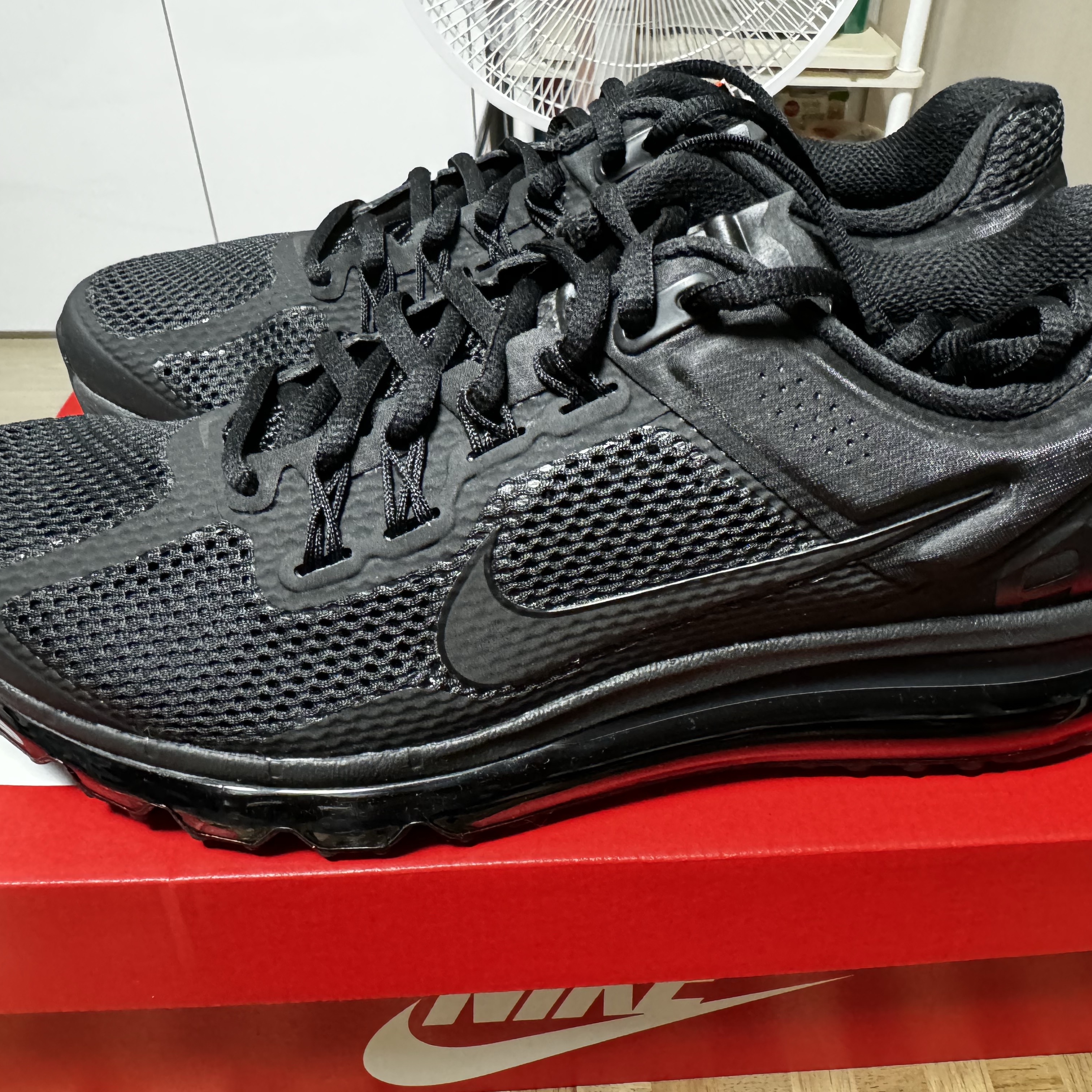 Nike Air Max 2013 Black 착용 스타일 - 1