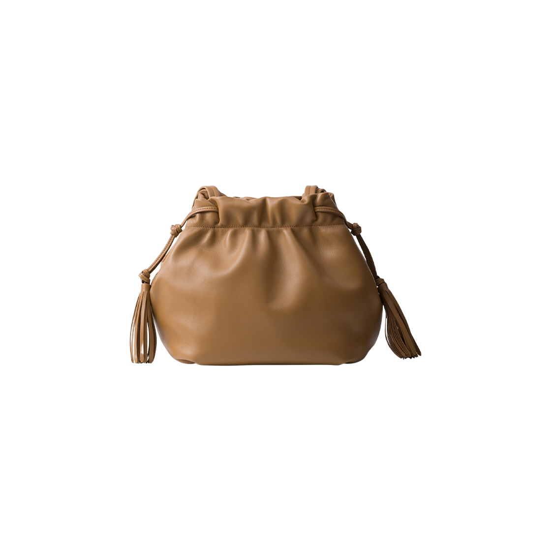 Prada Nappa Leather Shoulder Bag Caramel 상세 이미지 3