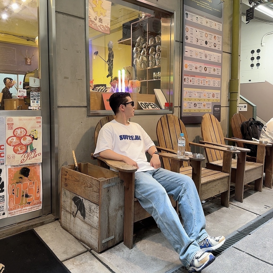 New Balance x Aime Leon Dore 860v2 Blue 착용 스타일