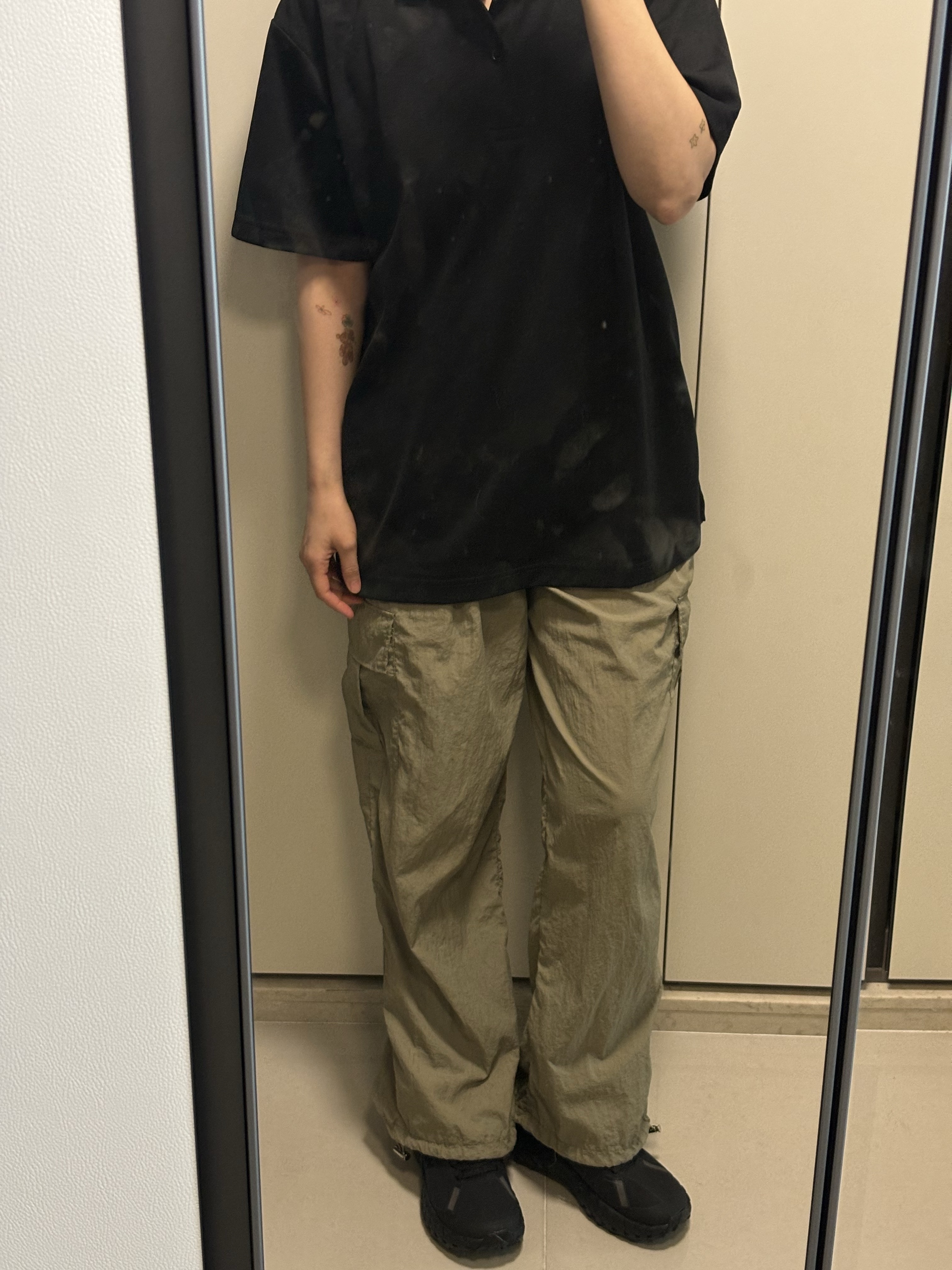 (W) Norda 001/A Stealth Black, Norda 001/A Stealth Black 착용 스타일 - 2