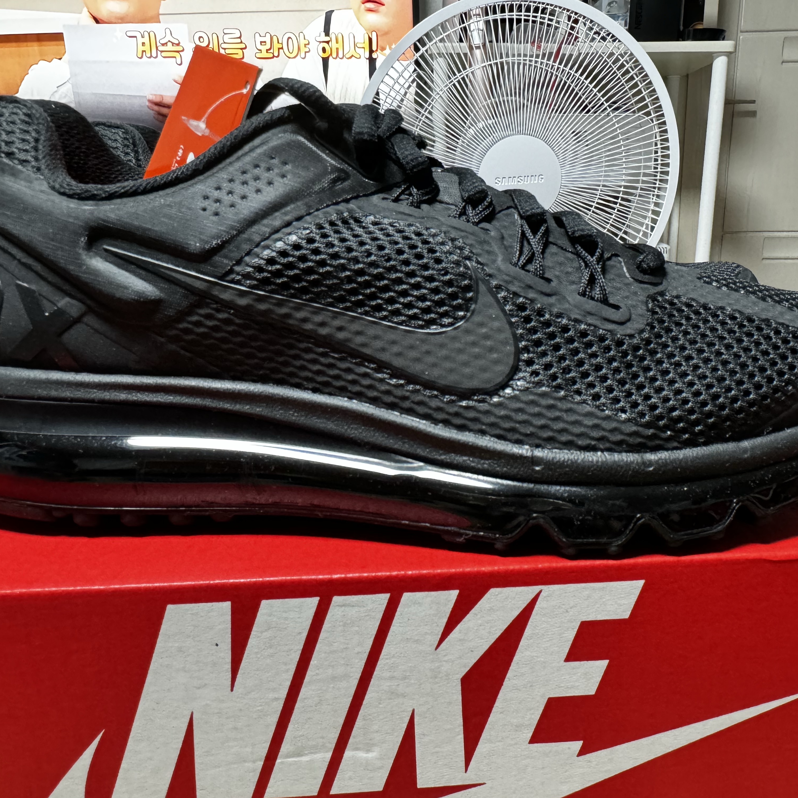 Nike Air Max 2013 Black 착용 스타일 - 2