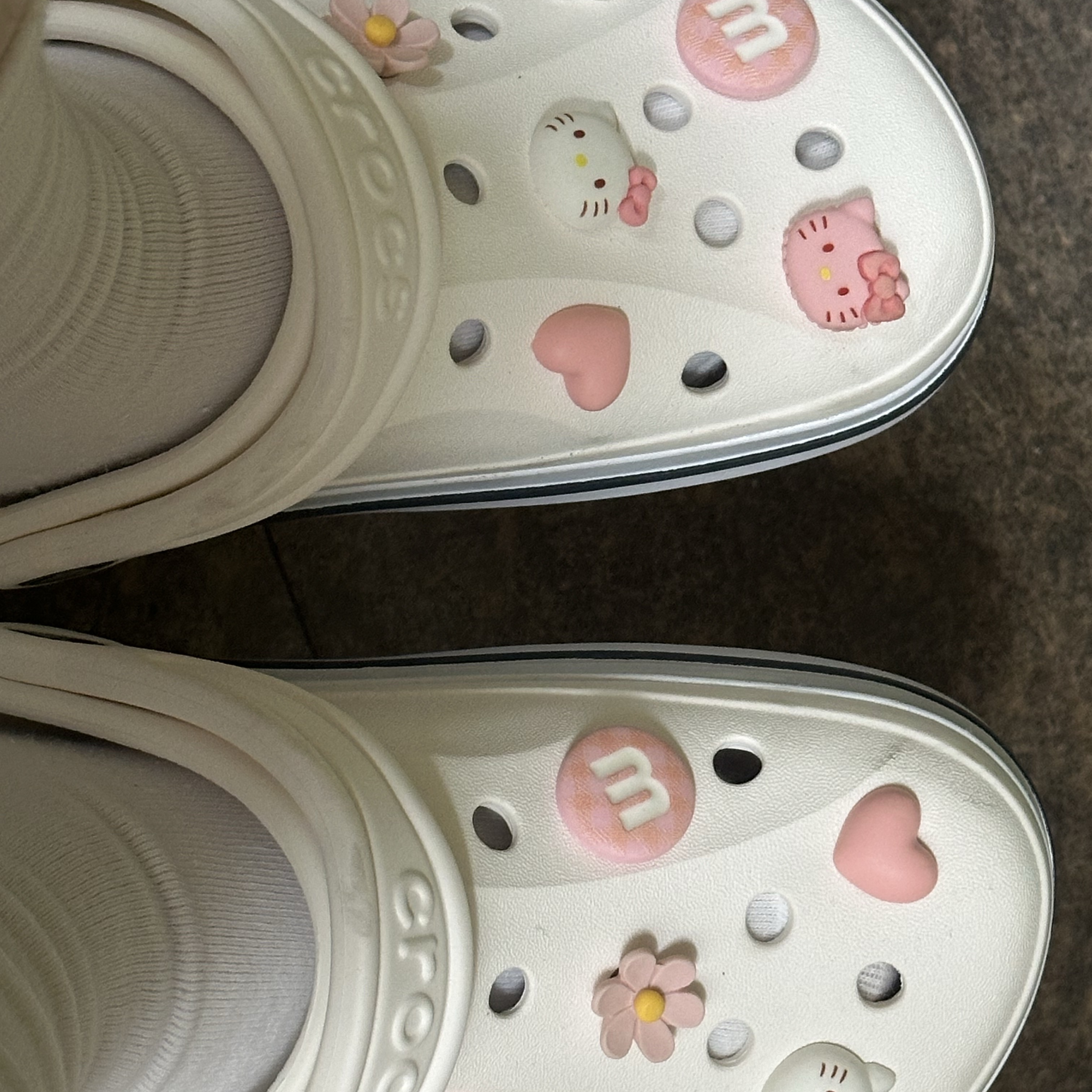 Crocs Bayaband Clog White Navy 착용 스타일