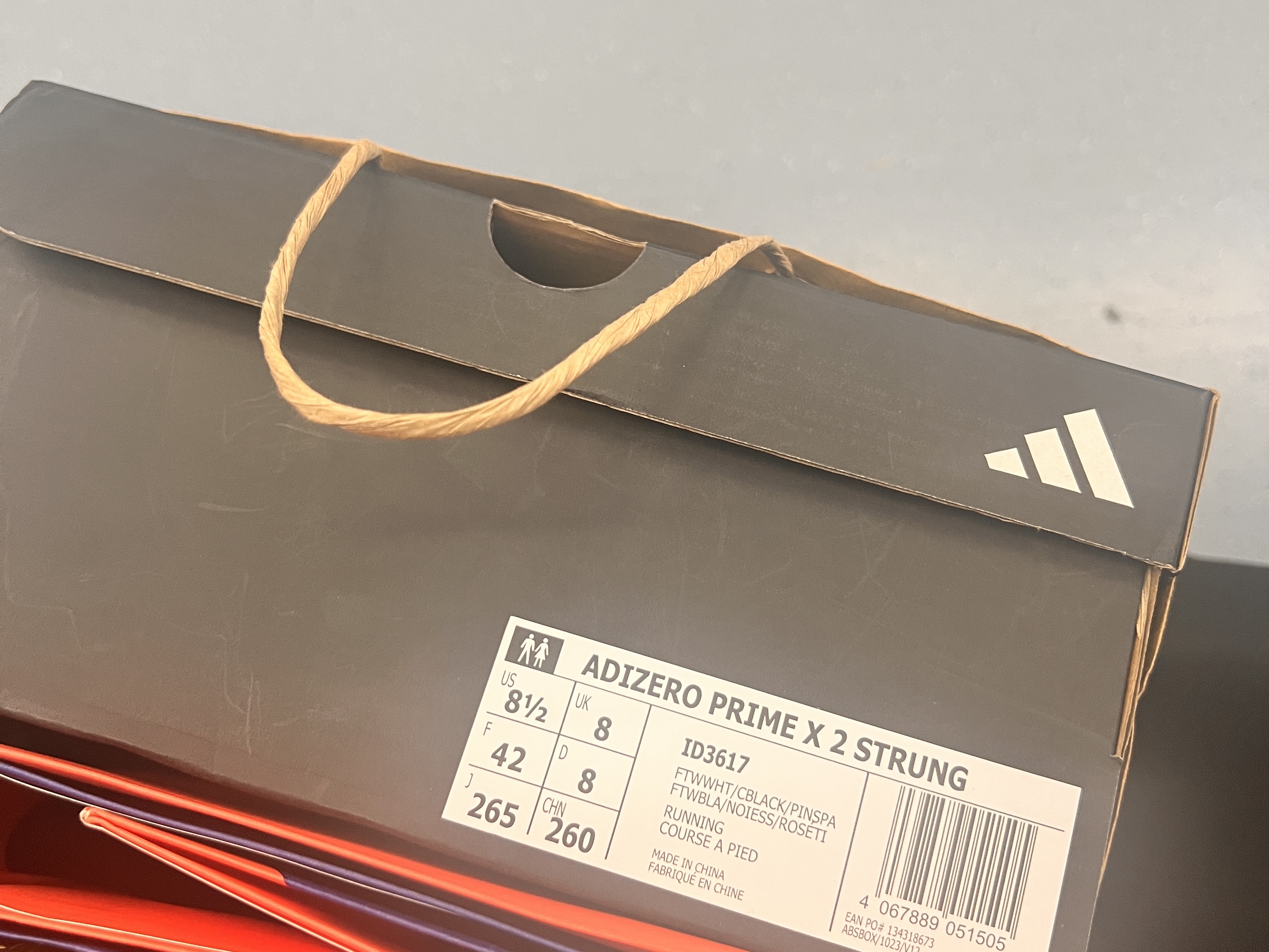 Adidas Adizero Prime X 2 Strung Lucid Cyan 착용 스타일
