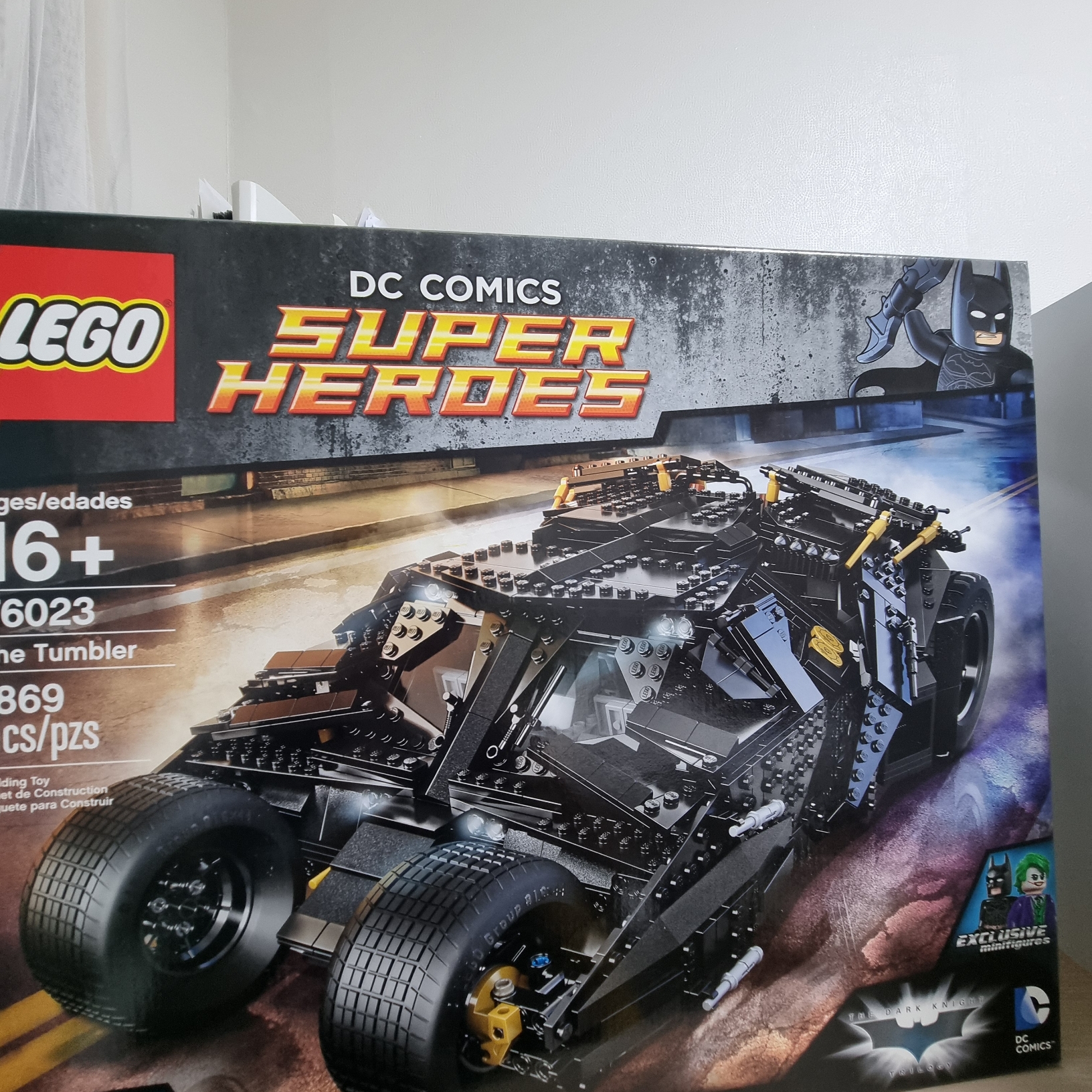 Lego DC Comics Batman The Tumbler 착용 스타일