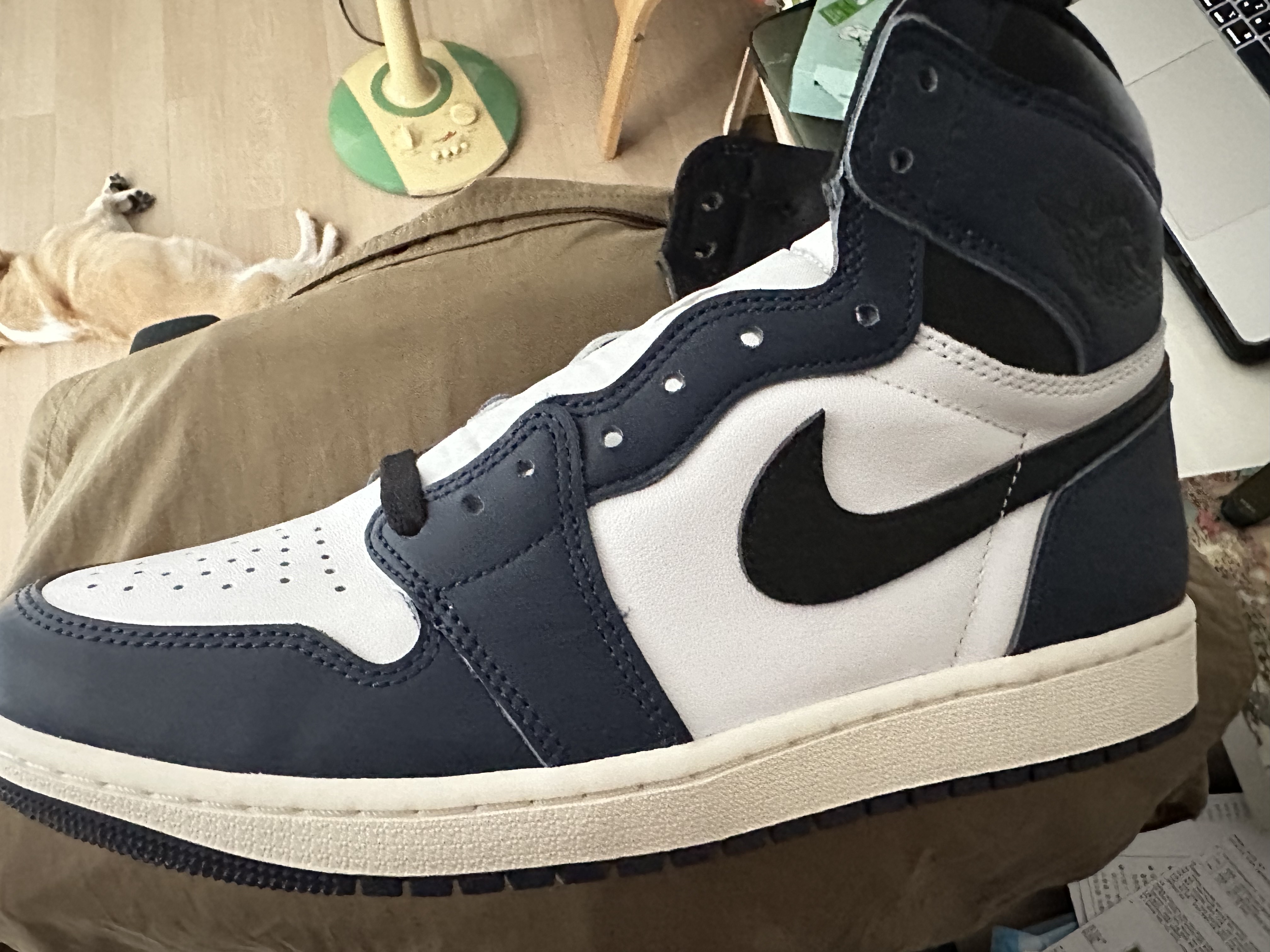 Jordan 1 Retro High OG Midnight Navy 착용 스타일