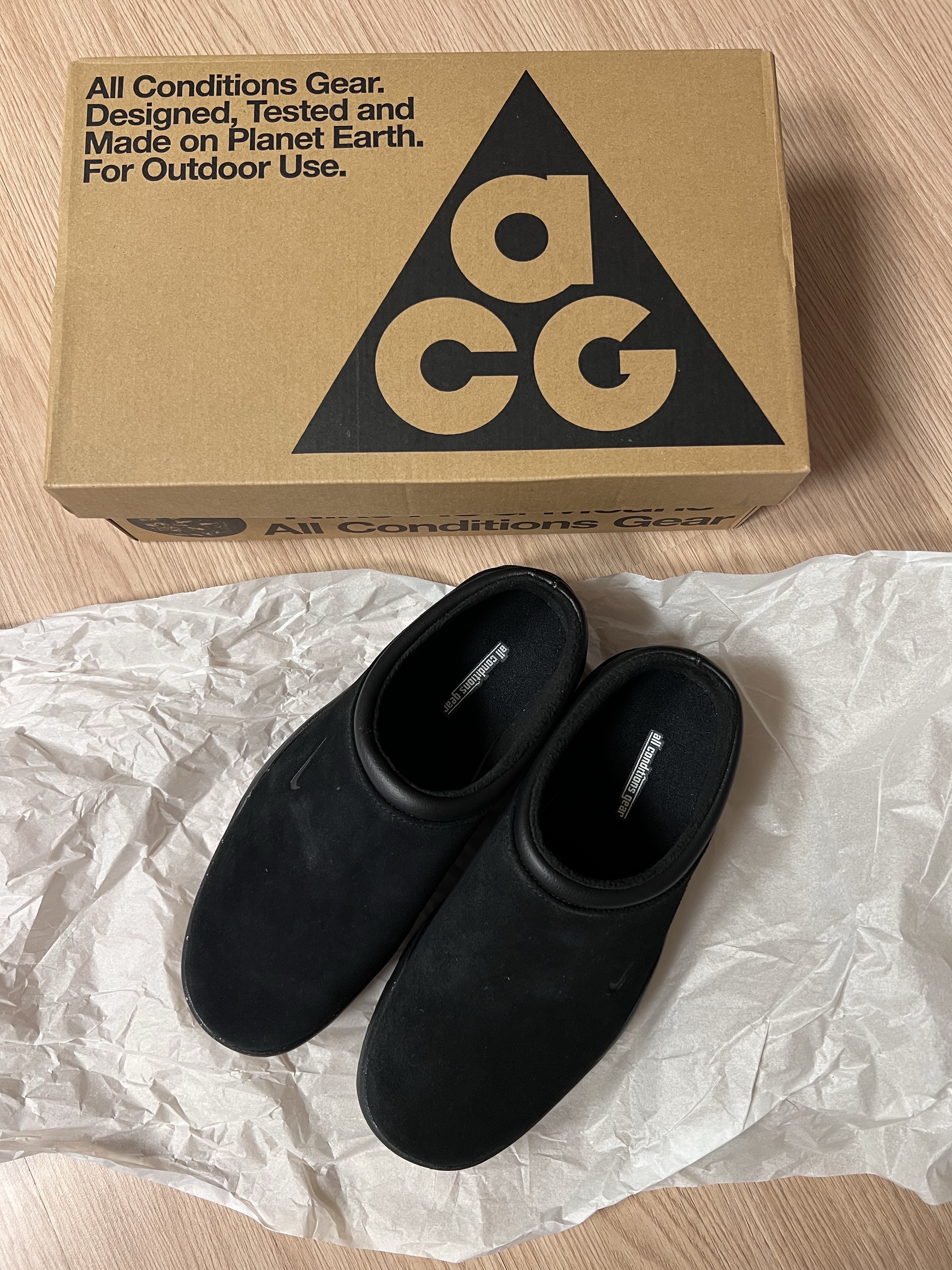 Nike ACG Rufus Black 착용 스타일