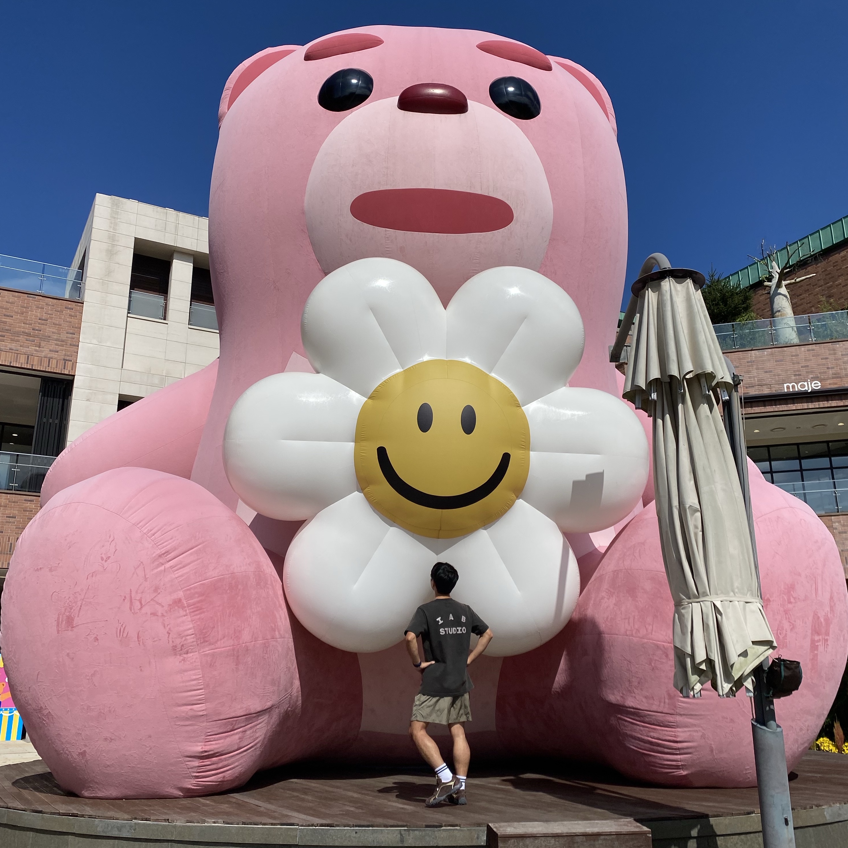 Fila Echappe Choco, IAB Studio x Obey Icon Heavyweight Box T-Shirt Digital Black 착용 스타일