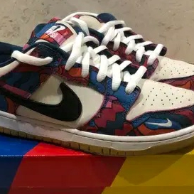 Nike x Parra SB Dunk Low Pro Abstract Art 착용 스타일