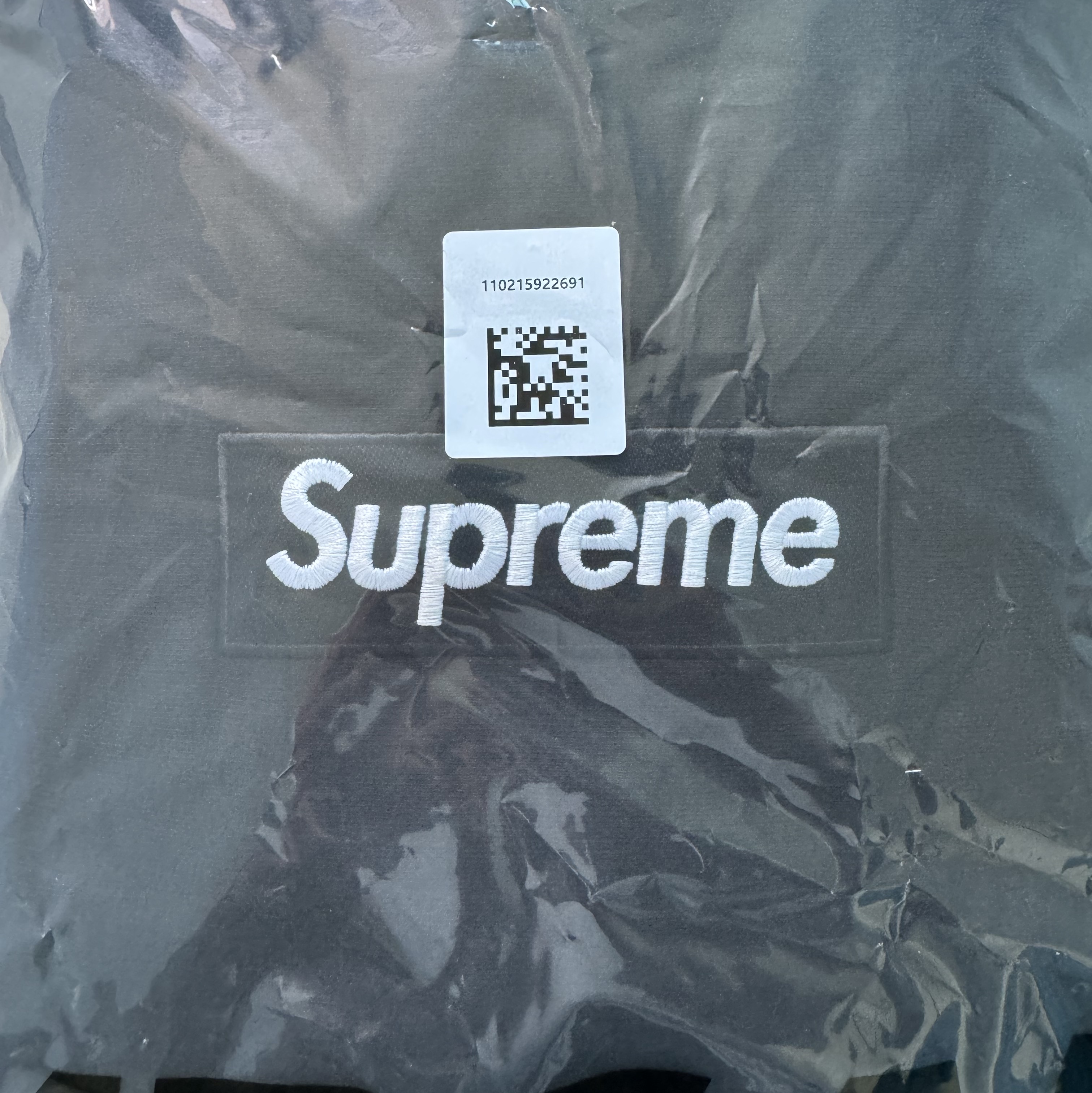 Supreme Box Logo Hooded Sweatshirt Black - 23FW 착용 스타일
