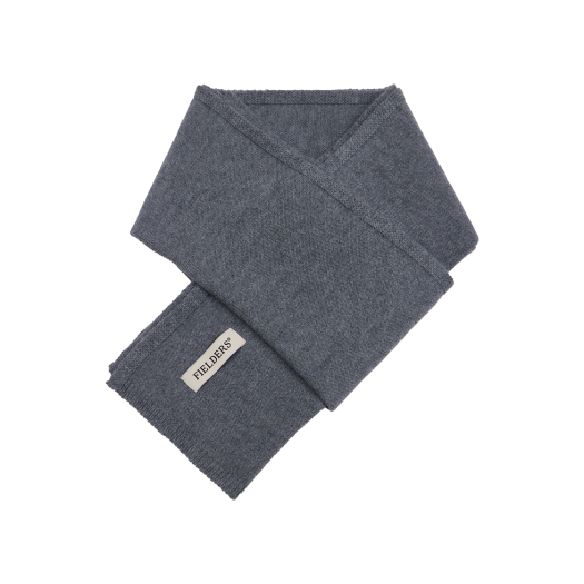 WOOL MUFFLER GRAY