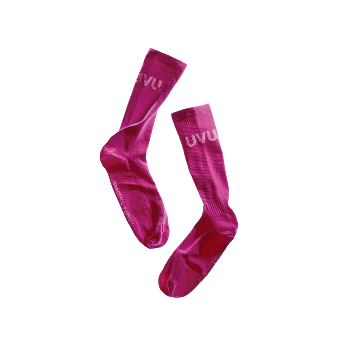 - UVU Running Sock Pink - 대표 이미지 #1