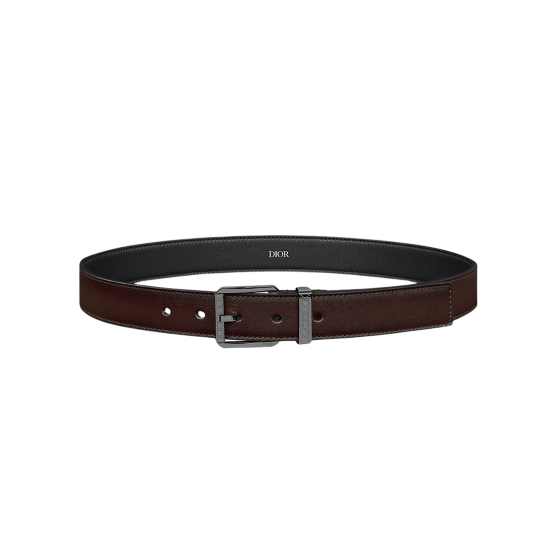 Dior 30mm Belt Brown Smooth Calfskin 상세 이미지 1