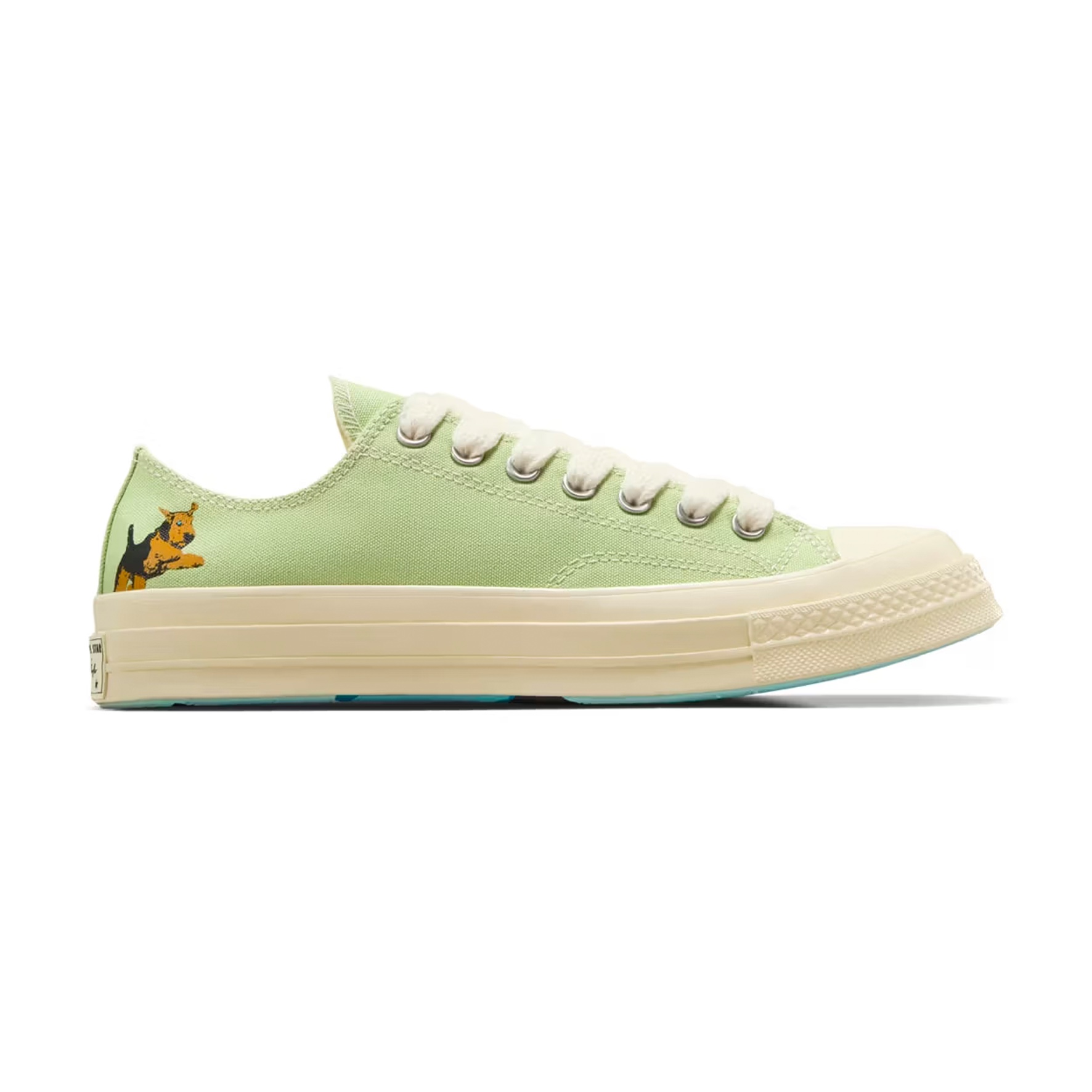 Converse x Golf Le Fleur Darryl Chuck 70 Orchid Petal Multi, Converse x Golf Le Fleur Darryl Chuck 70 Dachshund 착용 스타일 - 3
