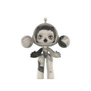 Pop Mart x Egon Schiele Mega Alpha Skullpanda 400%