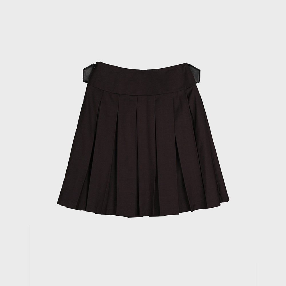 Dared WYBIE PLEATED SKIRT IN BLACK 상세 이미지 2