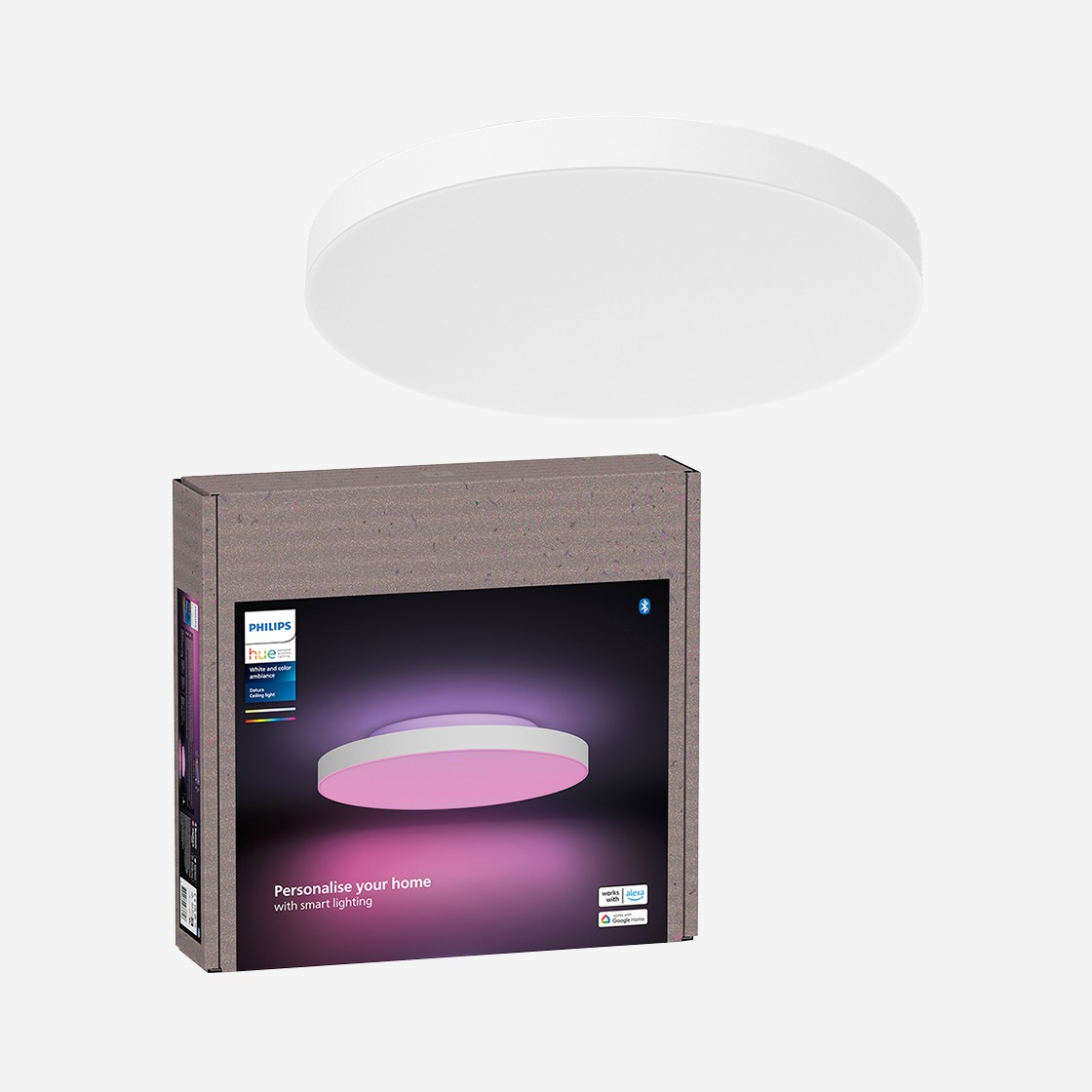 Philips Hue Datura Hue ceiling RD LED XL 상세 이미지 1