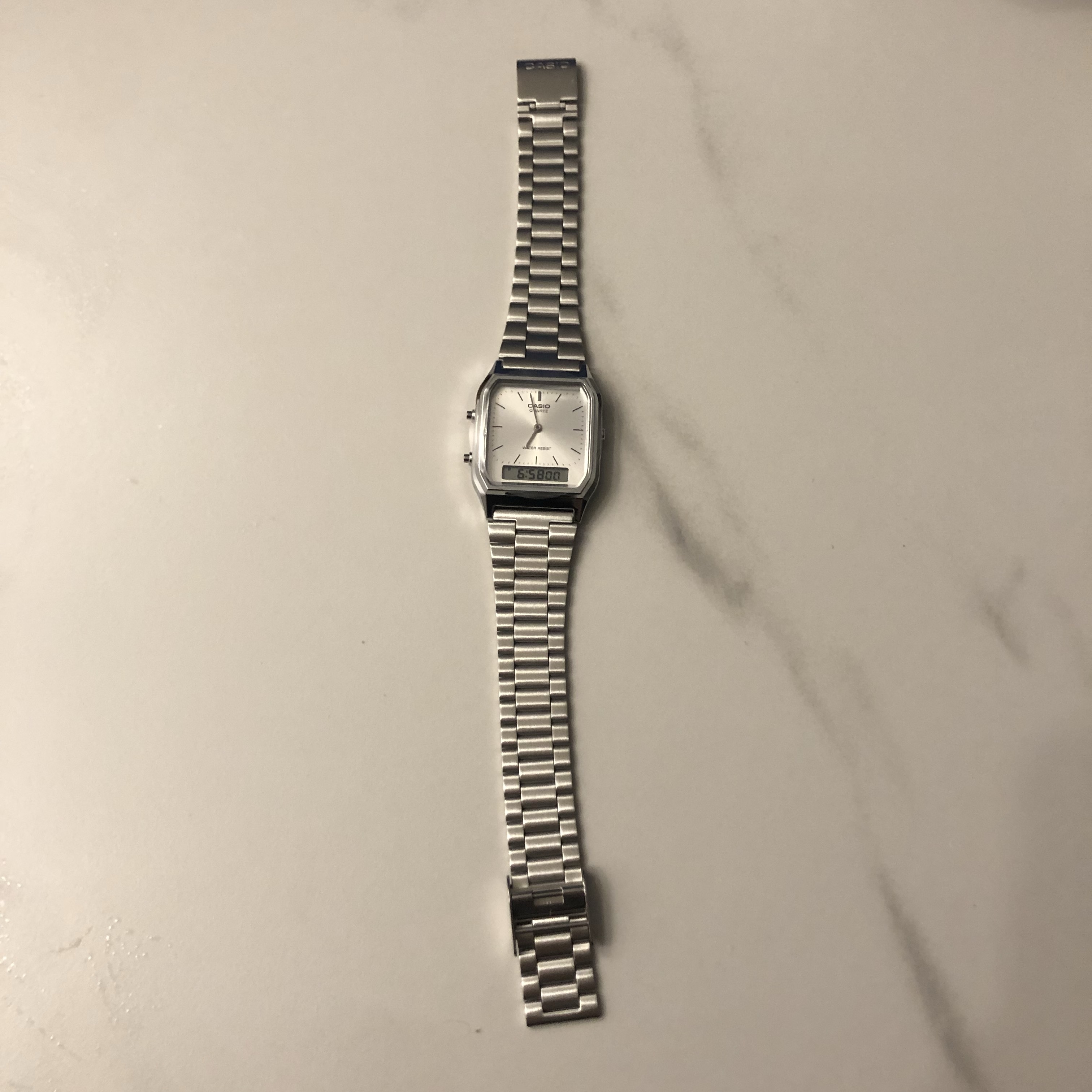 Casio AQ-230A-7AMQY 착용 스타일 - 3