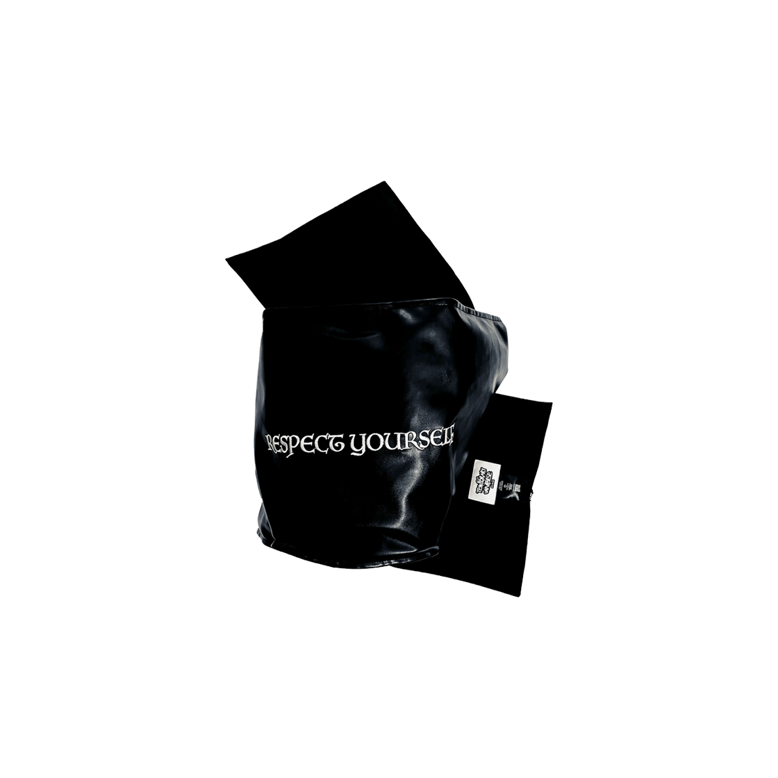 템포러리 유니버스 페이크 레더 구스 다운 머플러(Temporary Universe Fake Leather Goose Down Muffler) - 2