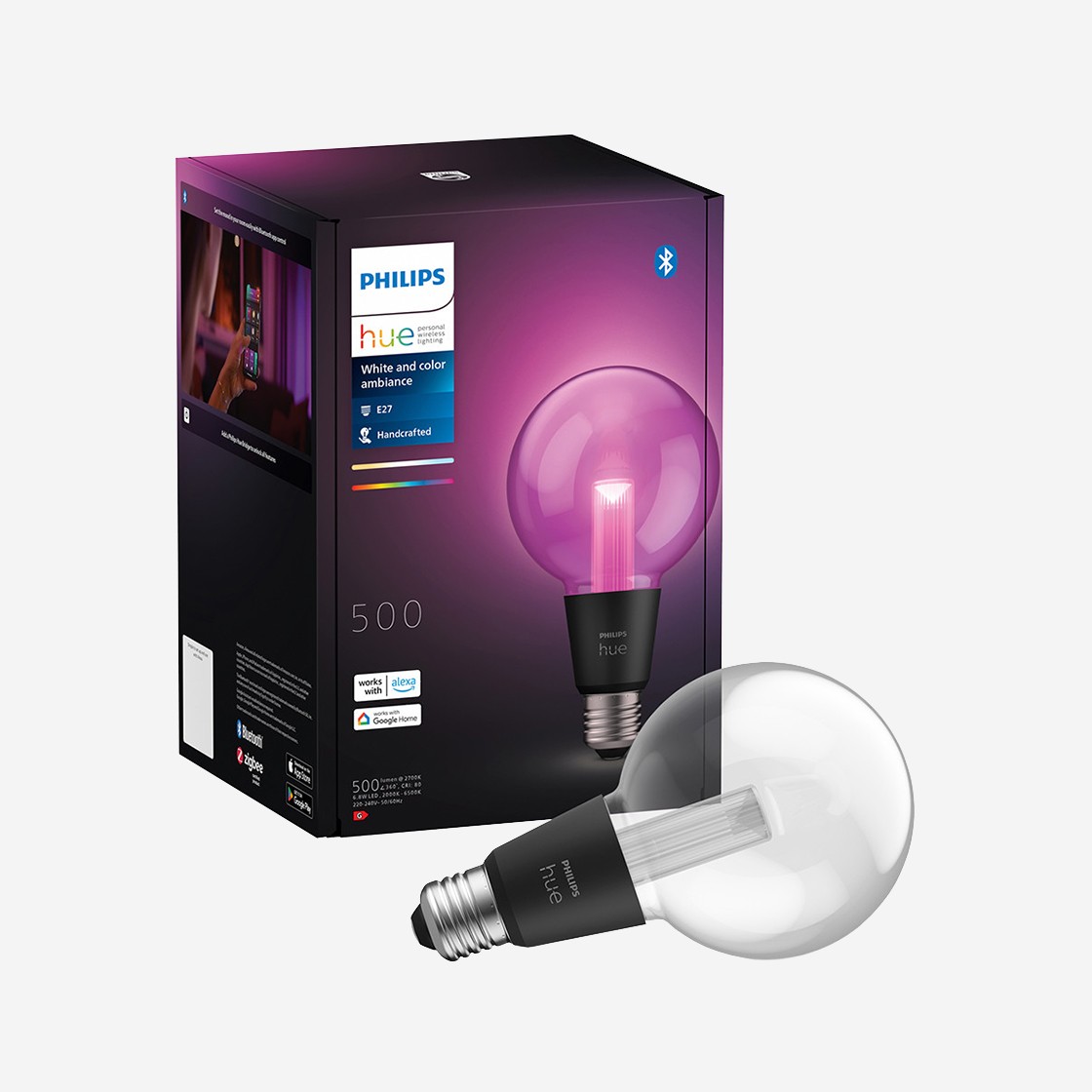 Philips Hue Color Ambiance Small G95 E26 상세 이미지 1